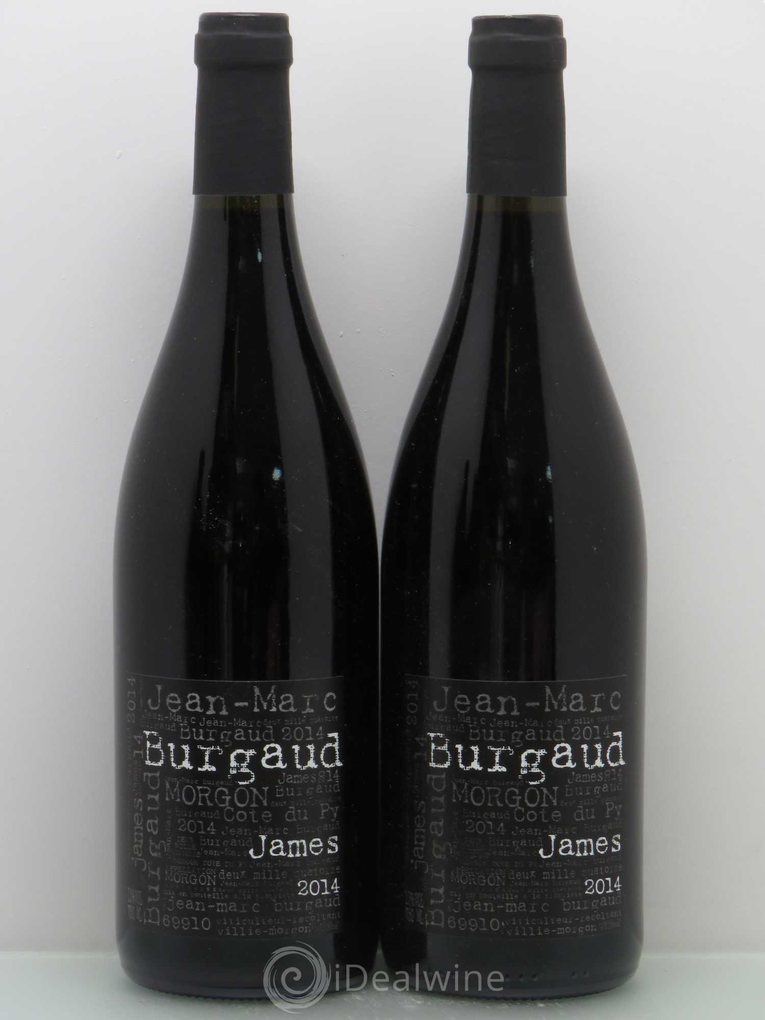 Morgon Côte du Py James Jean-Marc Burgaud (Domaine) 2014 - Lot de 4 bouteilles - 1