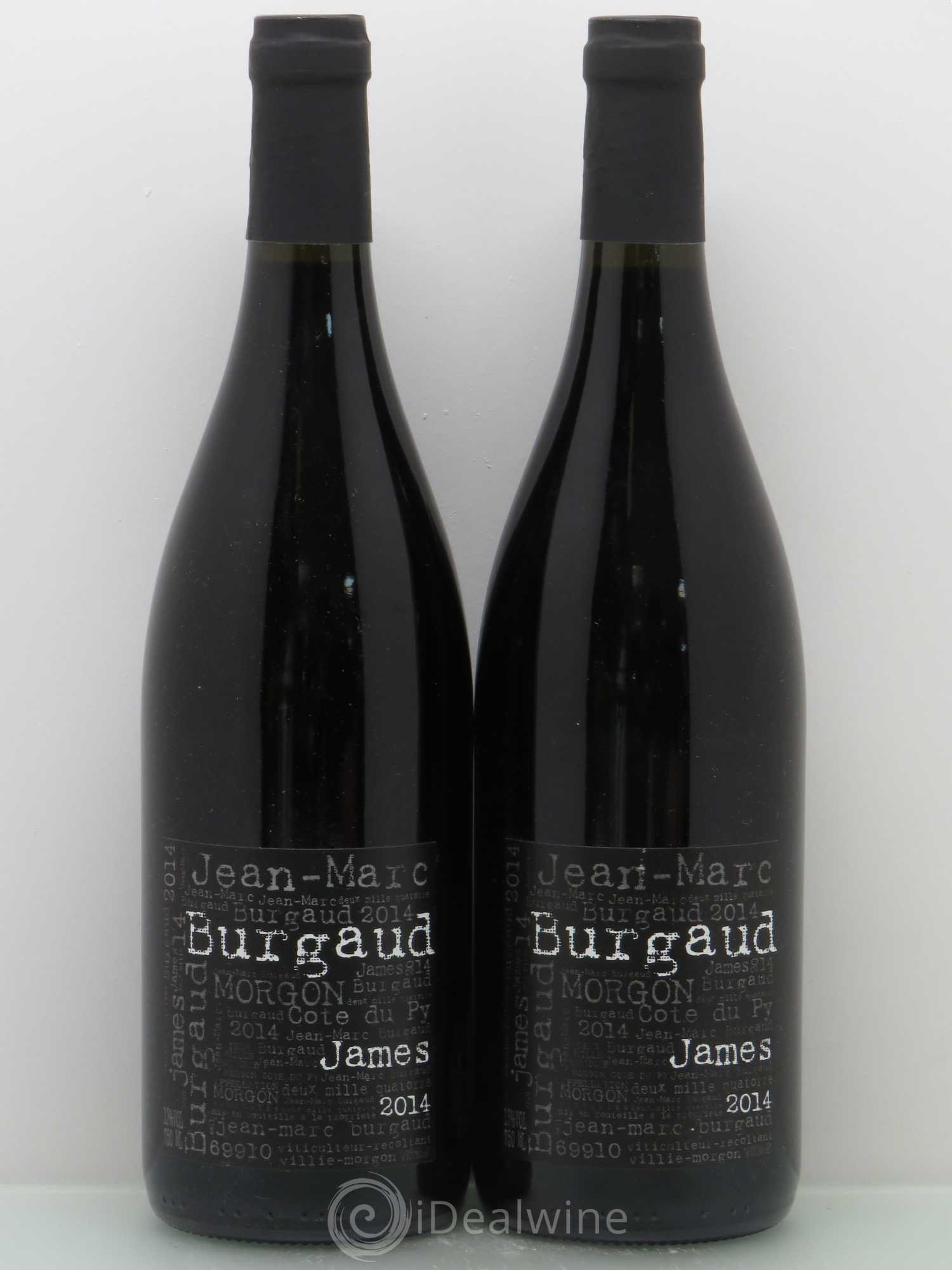Morgon Côte du Py James Jean-Marc Burgaud (Domaine) 2014 - Lot de 4 bouteilles - 2