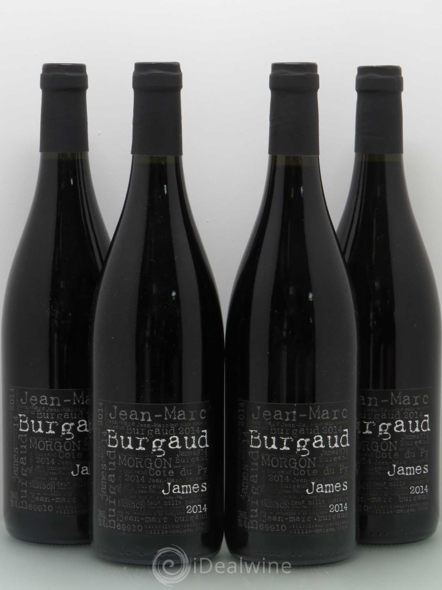 Morgon Côte du Py James Jean-Marc Burgaud (Domaine) 2014 - Lot de 4 bouteilles - 0