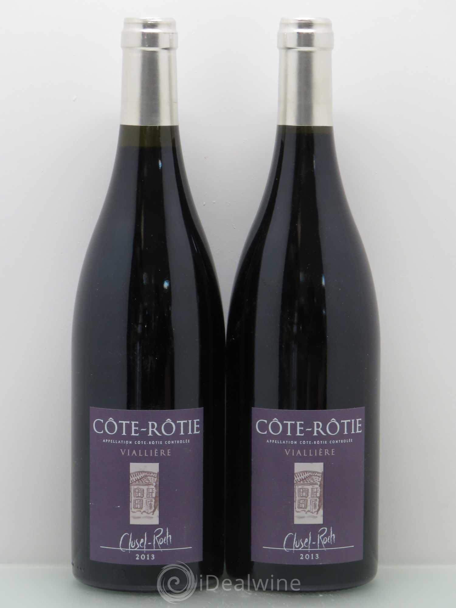 Côte-Rôtie Viallière Clusel-Roch 2013 - Posten von 2 Flaschen - 0