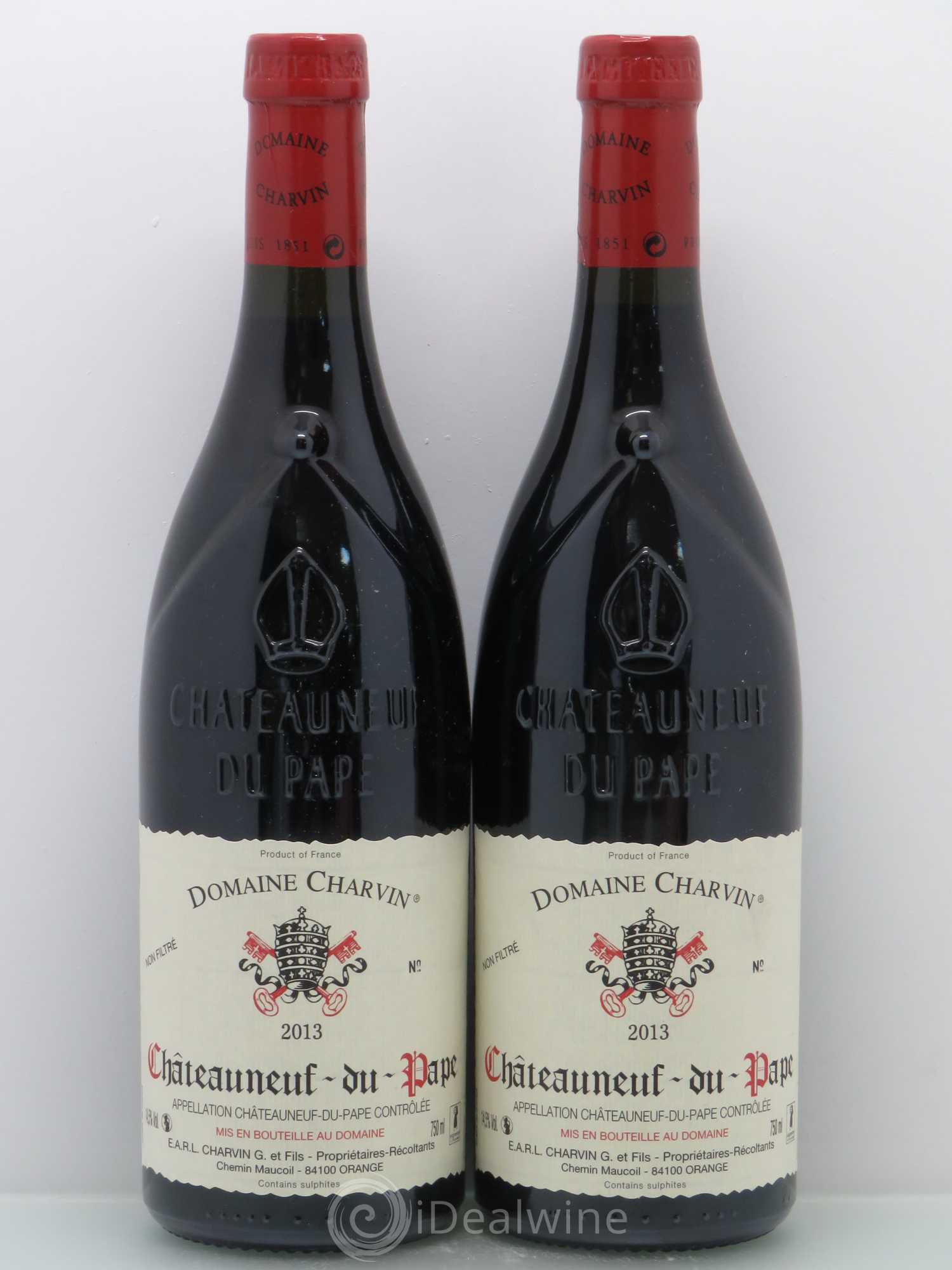 Châteauneuf-du-Pape Charvin (Domaine) 2013 - Lot de 4 bouteilles - 2