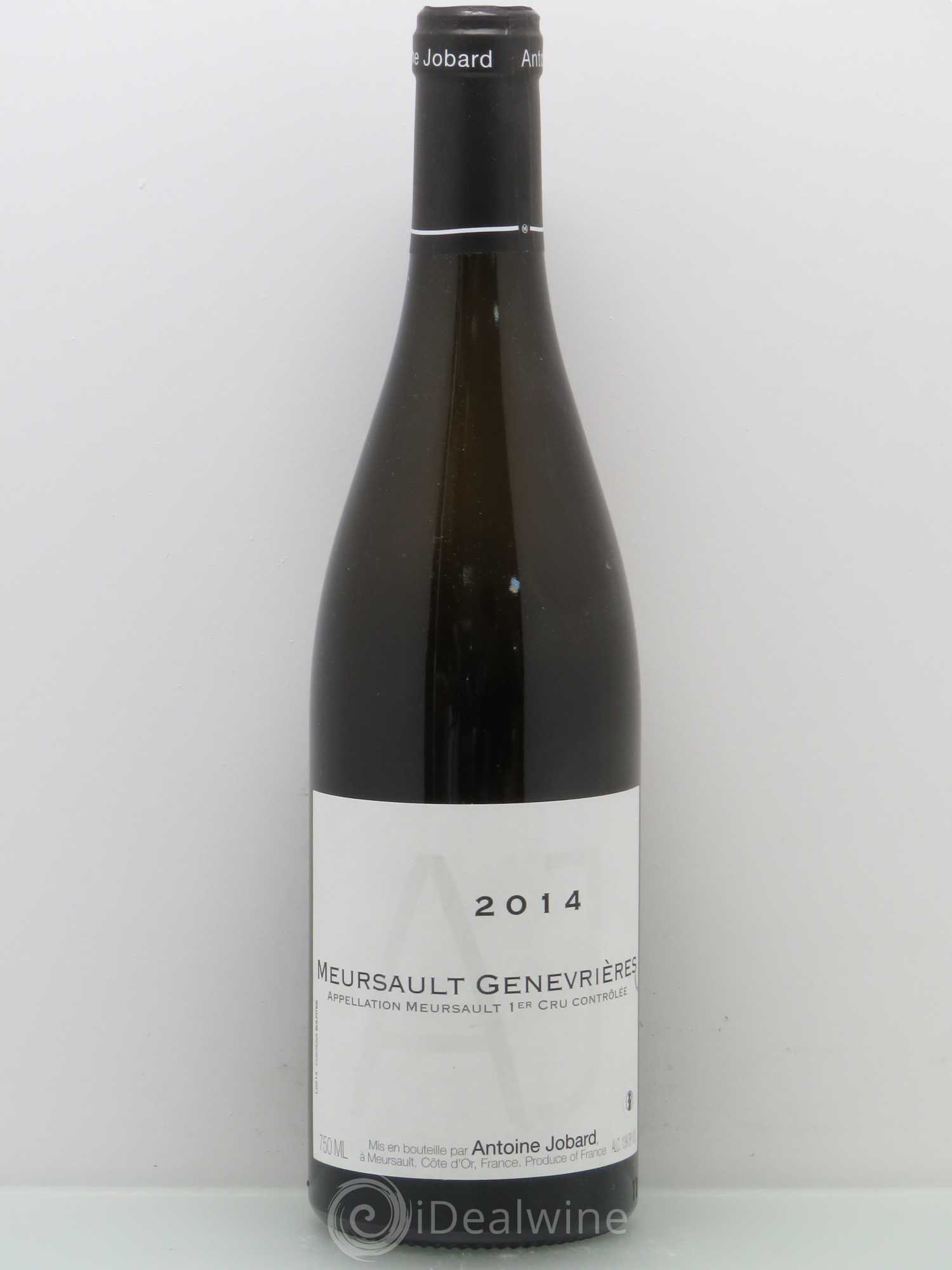 Meursault 1er Cru Genevrières François et Antoine Jobard (Domaine) 2014 - Lot de 1 bouteille - 0