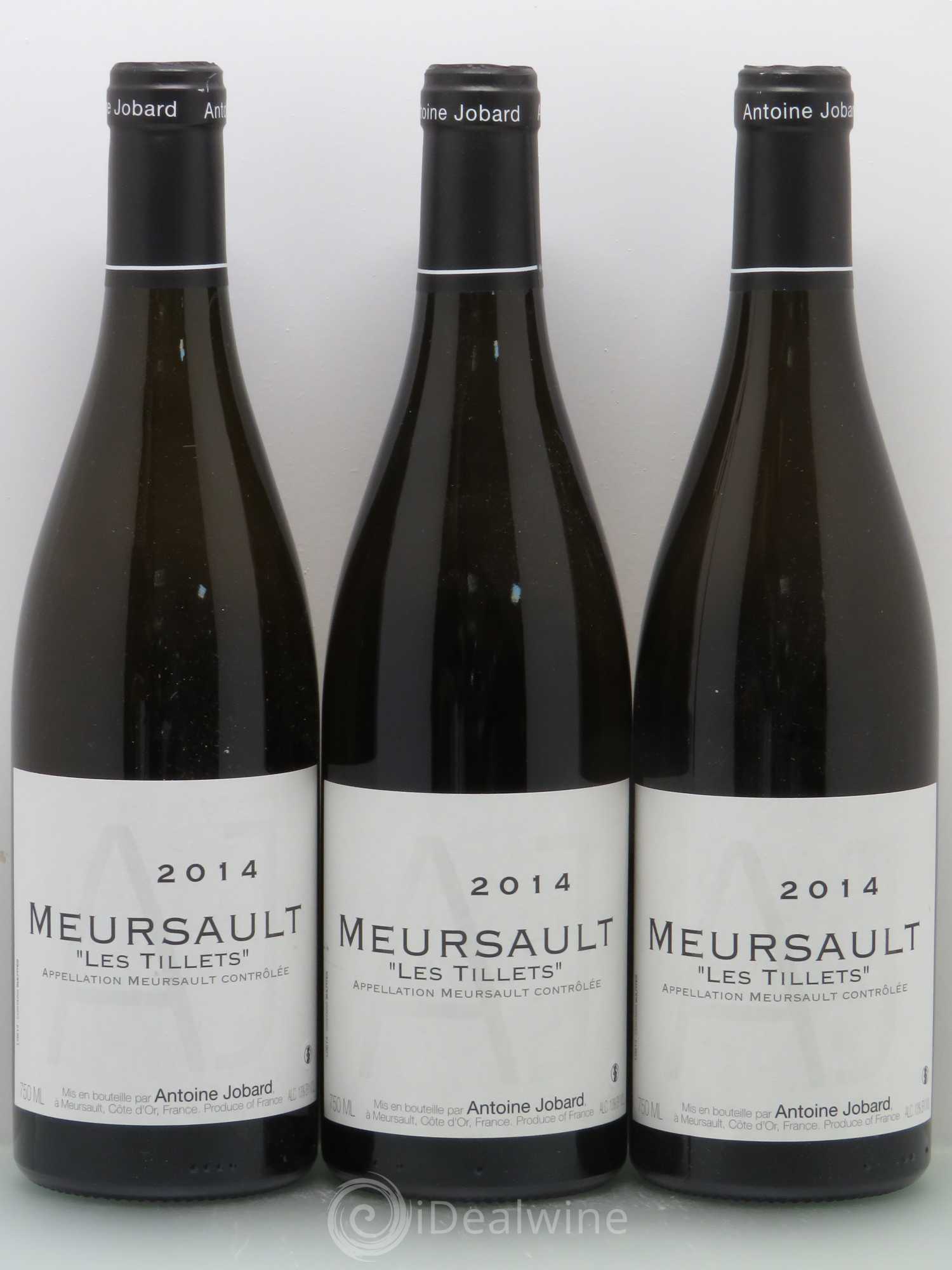 Meursault Tillets François et Antoine Jobard (Domaine) 2014 - Lot de 3 bouteilles - 0