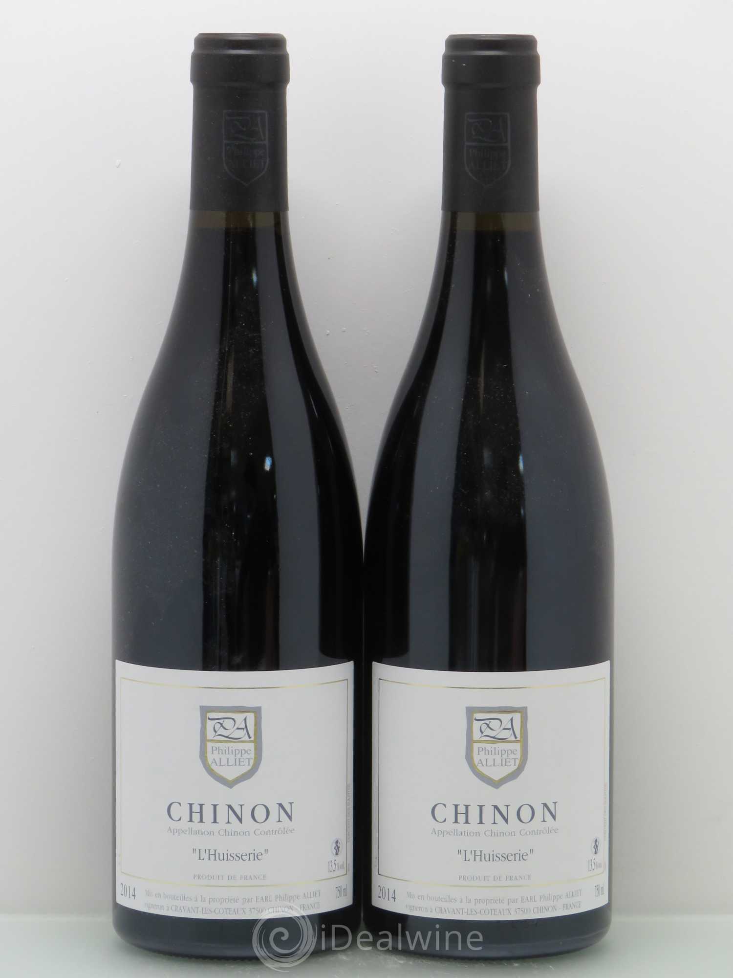 Chinon L'Huisserie Philippe Alliet 2014 - Lot de 2 bouteilles - 0