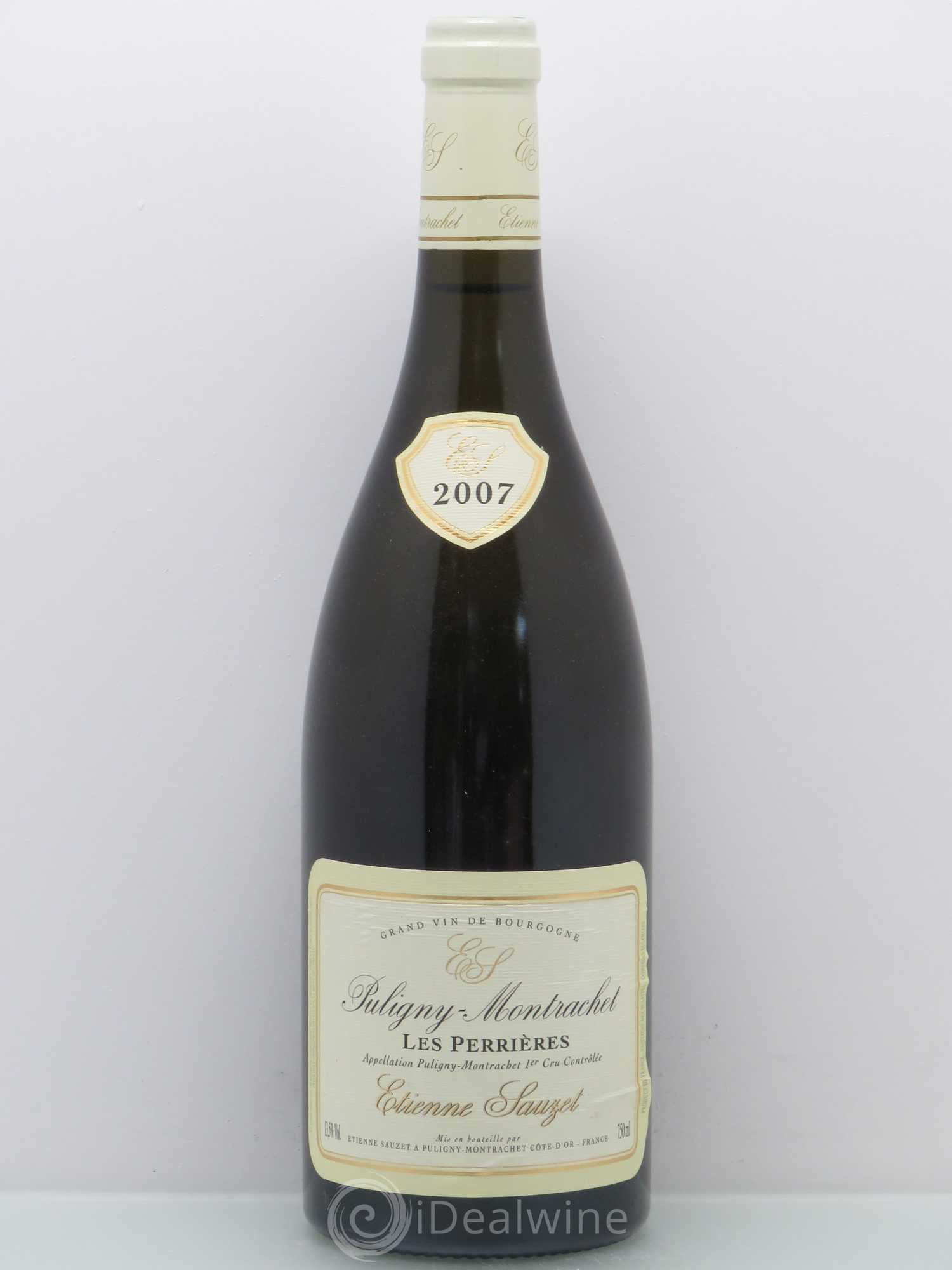 Puligny-Montrachet 1er Cru Les Perrières Etienne Sauzet 2007 - Lot de 1 bouteille - 0