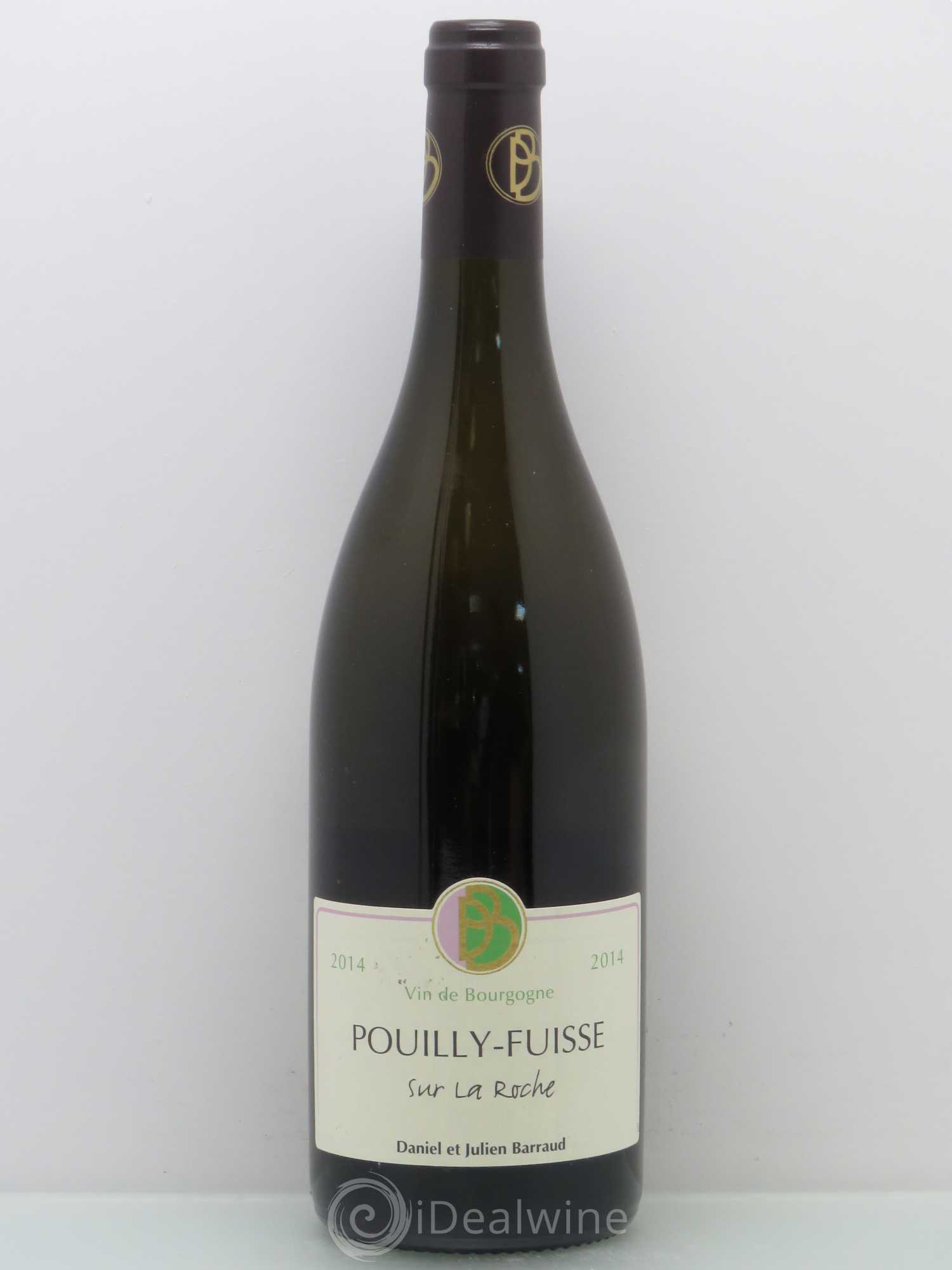 Pouilly-Fuissé Domaine Barraud Sur la Roche 2014 - Posten von 1 Flasche - 0
