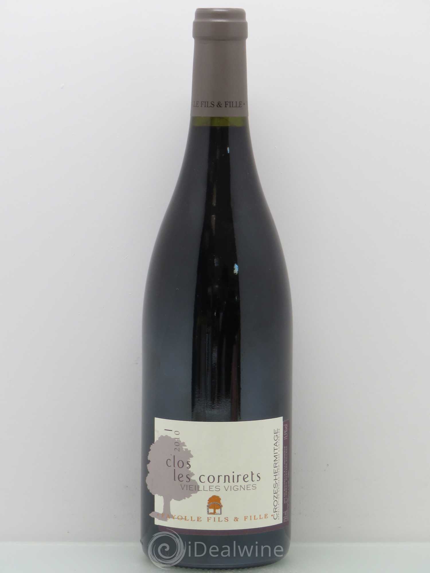 Crozes-Hermitage Vieilles Vignes Domaine Fils Et Fille Fayolle Clos Des Cornirets 2010 - Posten von 1 Flasche - 0