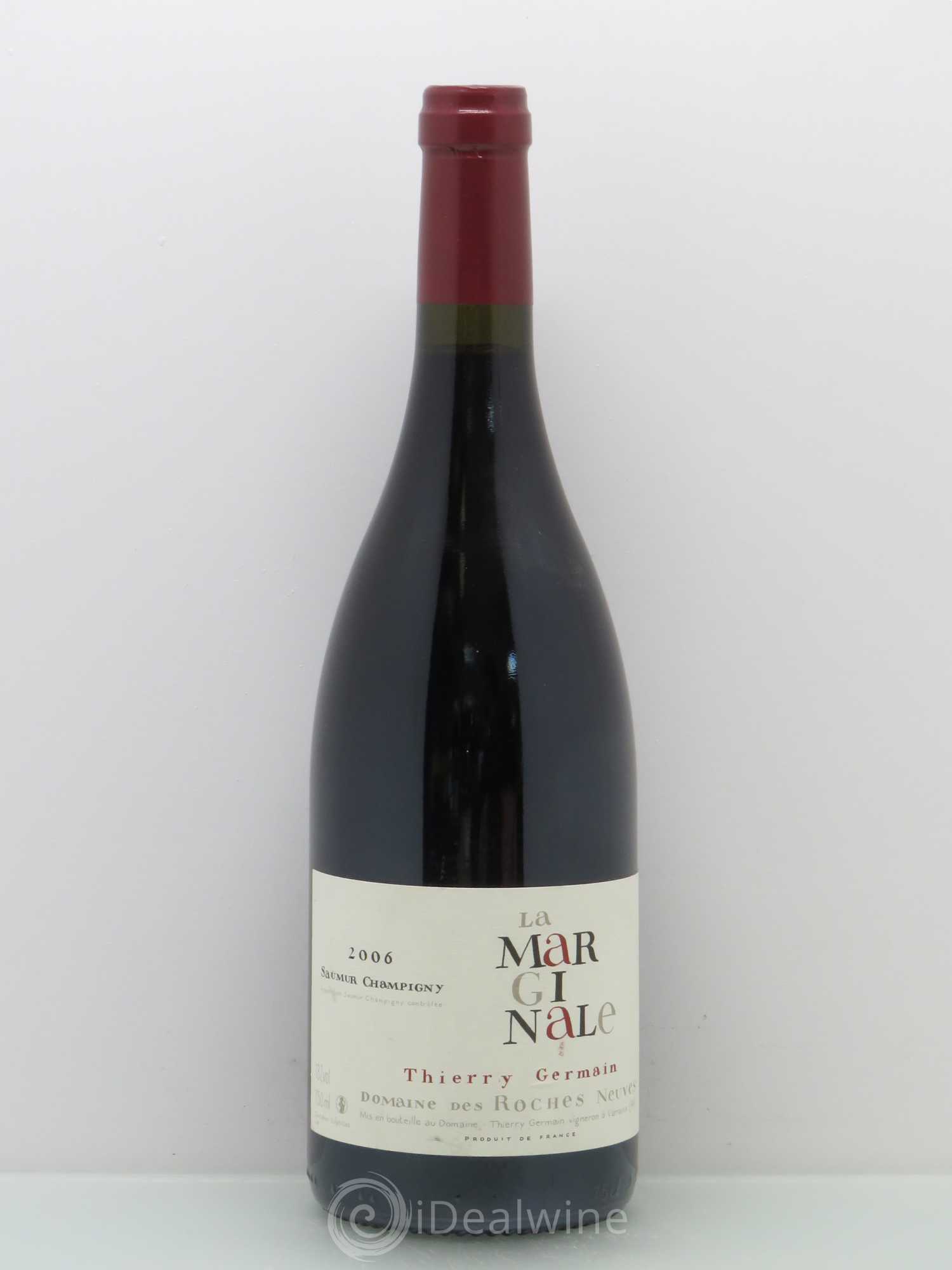 Saumur-Champigny La Marginale Domaine des Roches Neuves - Thierry Germain 2006 - Lot de 1 bouteille - 0