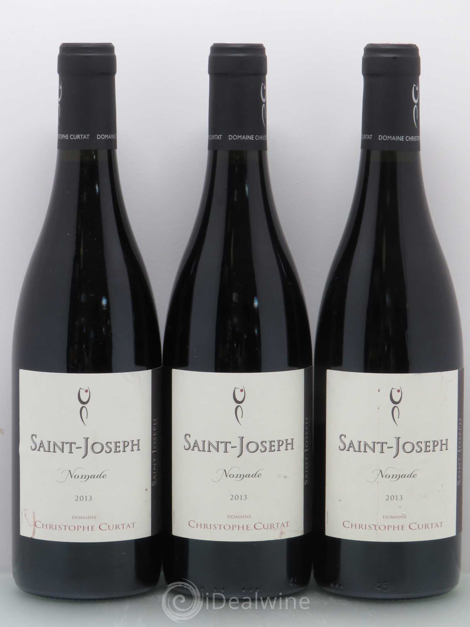 Saint-Joseph Christophe Curtat Nomade 2013 - Posten von 3 Flaschen - 0