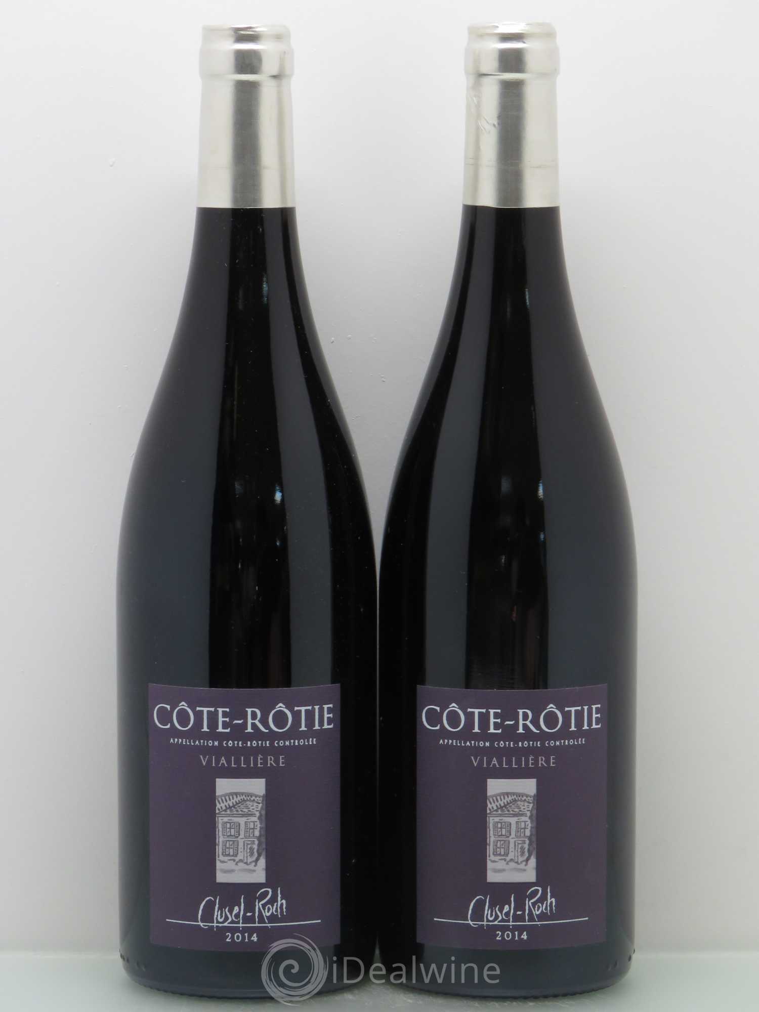 Côte-Rôtie Viallière Clusel-Roch 2014 - Lot de 2 bouteilles - 0