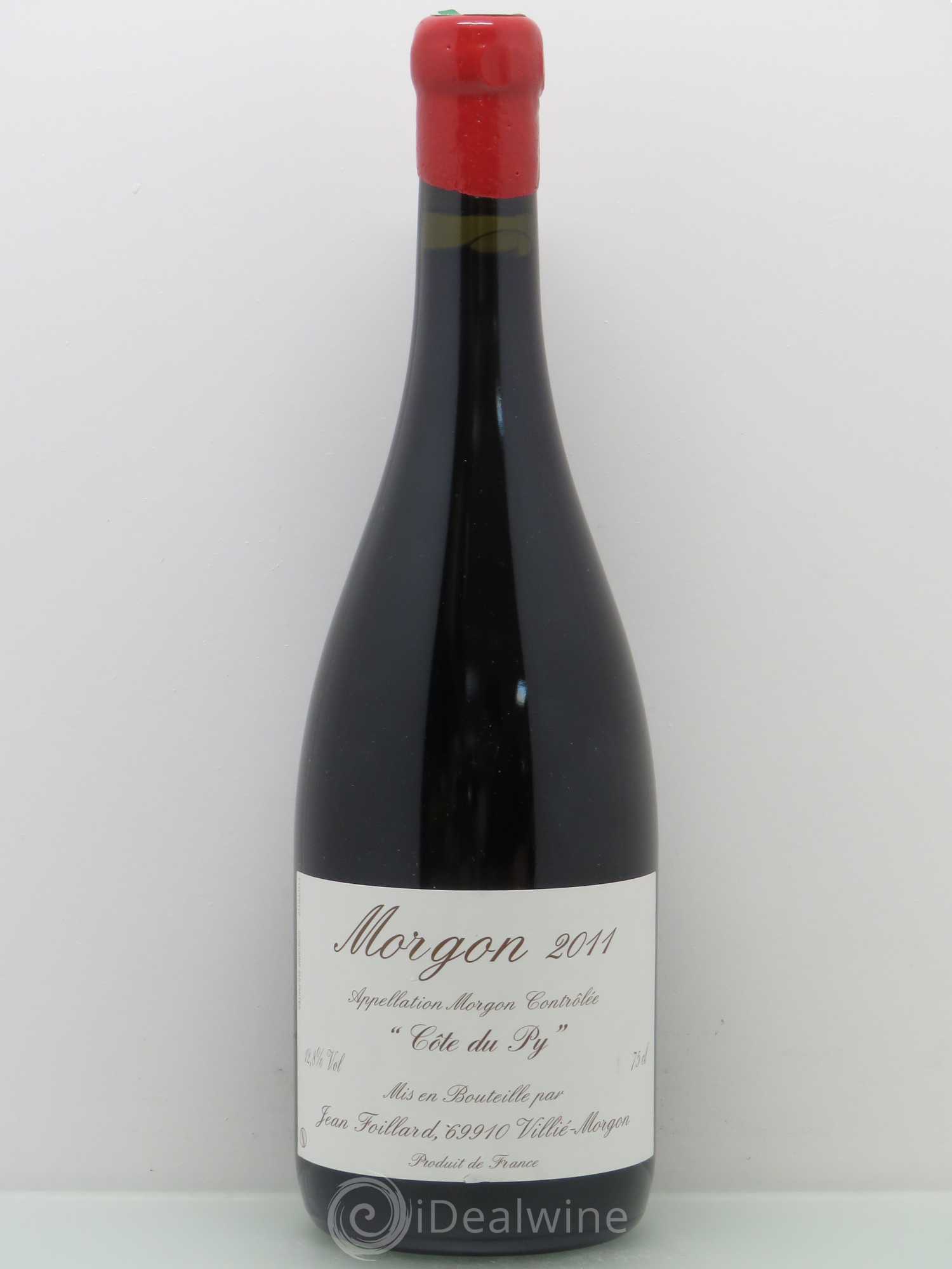 Morgon Côte du Py Jean Foillard 2011 - Lot de 1 bouteille - 0