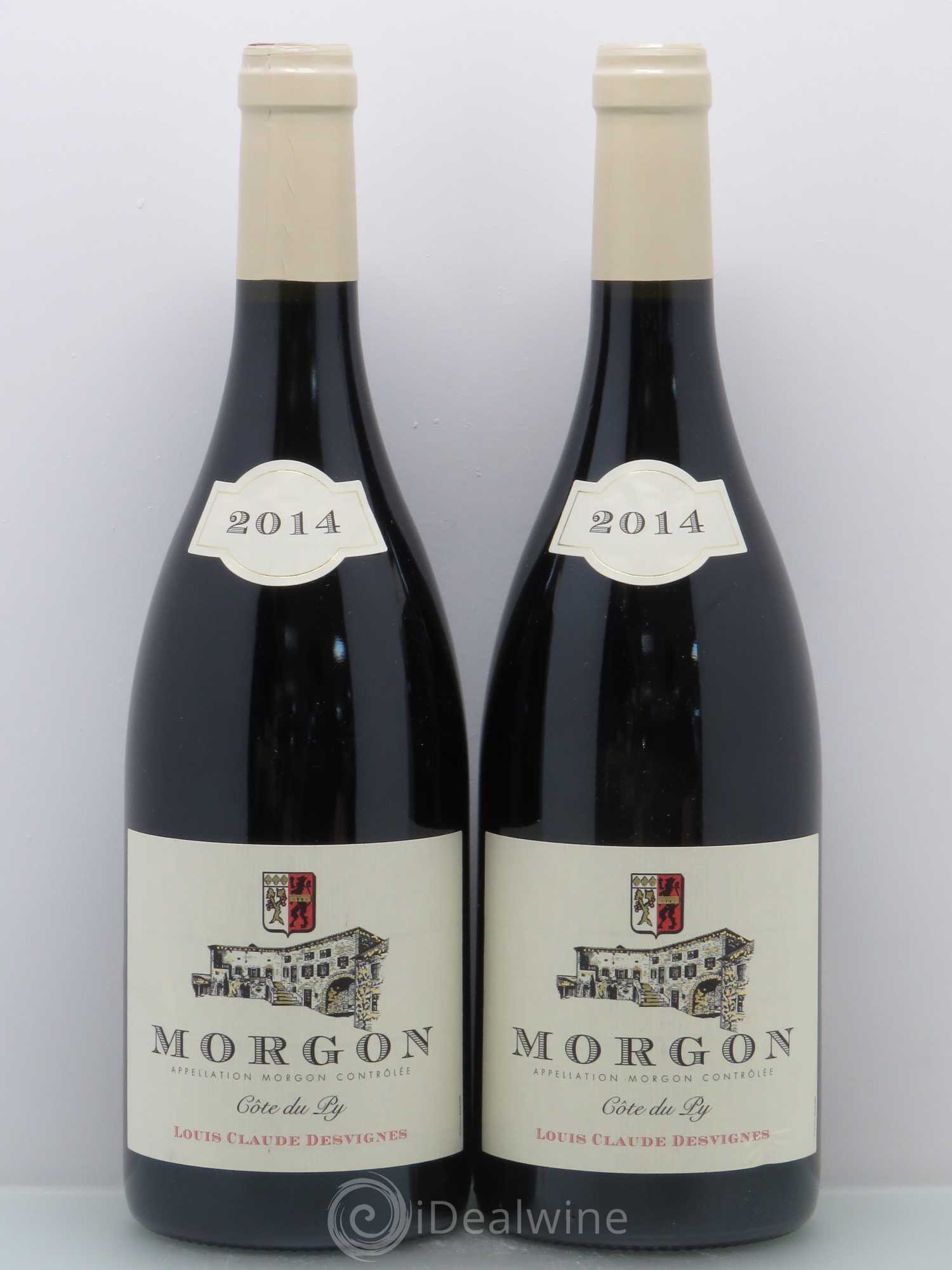 Morgon Côte du Py Louis-Claude Desvignes 2014 - Lot de 4 bouteilles - 2