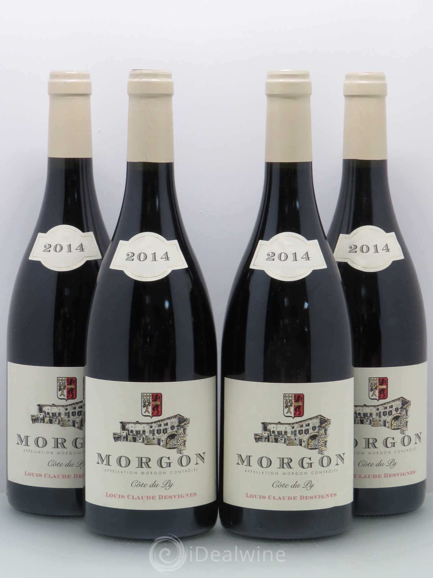 Morgon Côte du Py Louis-Claude Desvignes 2014 - Lot de 4 bouteilles - 0
