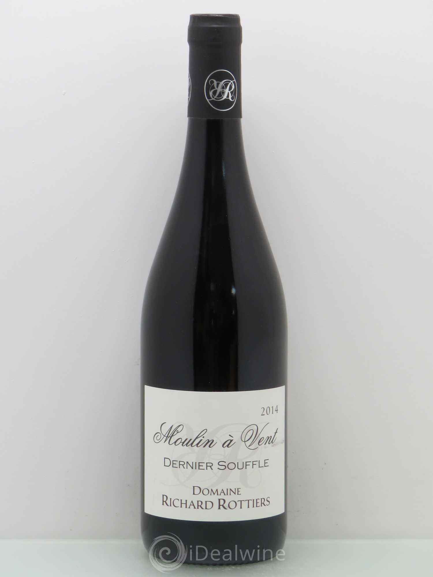 Moulin-à-Vent Dernier Souffle Richard Rottiers 2014 - Lot de 1 bouteille - 0