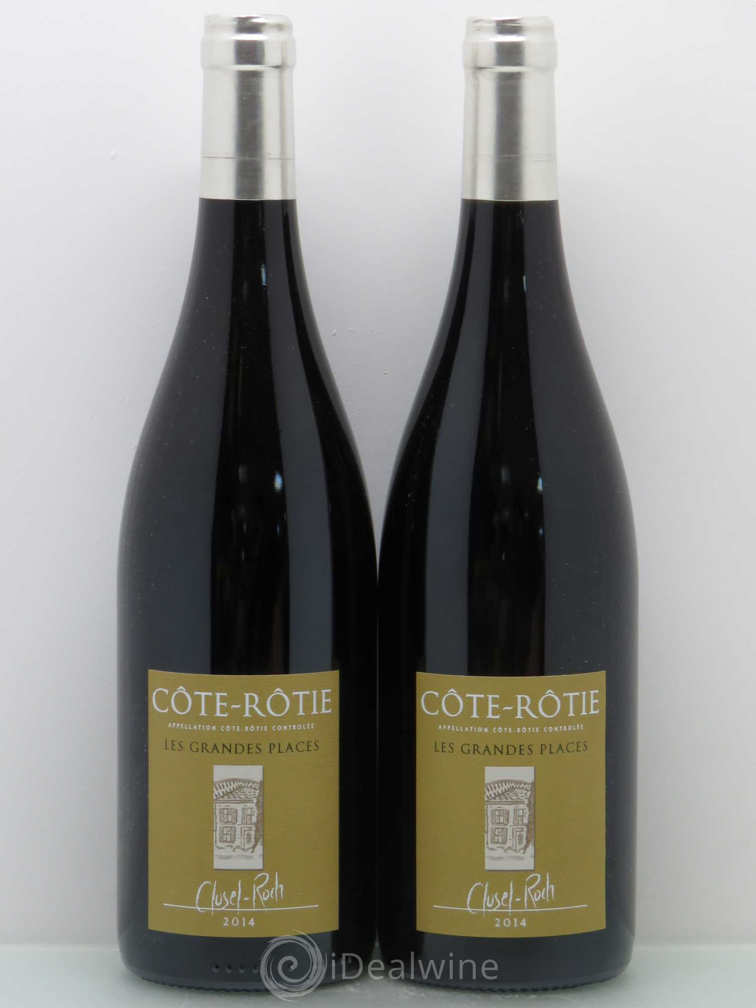 Côte-Rôtie Les Grandes Places Clusel-Roch 2014 - Lot de 2 bouteilles - 0