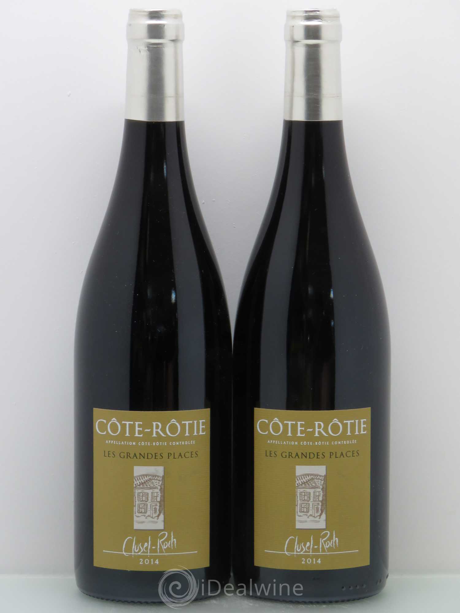 Côte-Rôtie Les Grandes Places Clusel-Roch 2014 - Lot de 2 bouteilles - 0