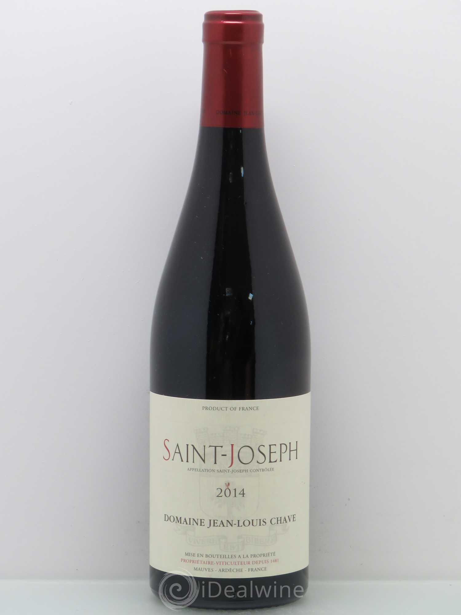 Saint-Joseph Jean-Louis Chave 2014 - Lot de 1 bouteille - 0