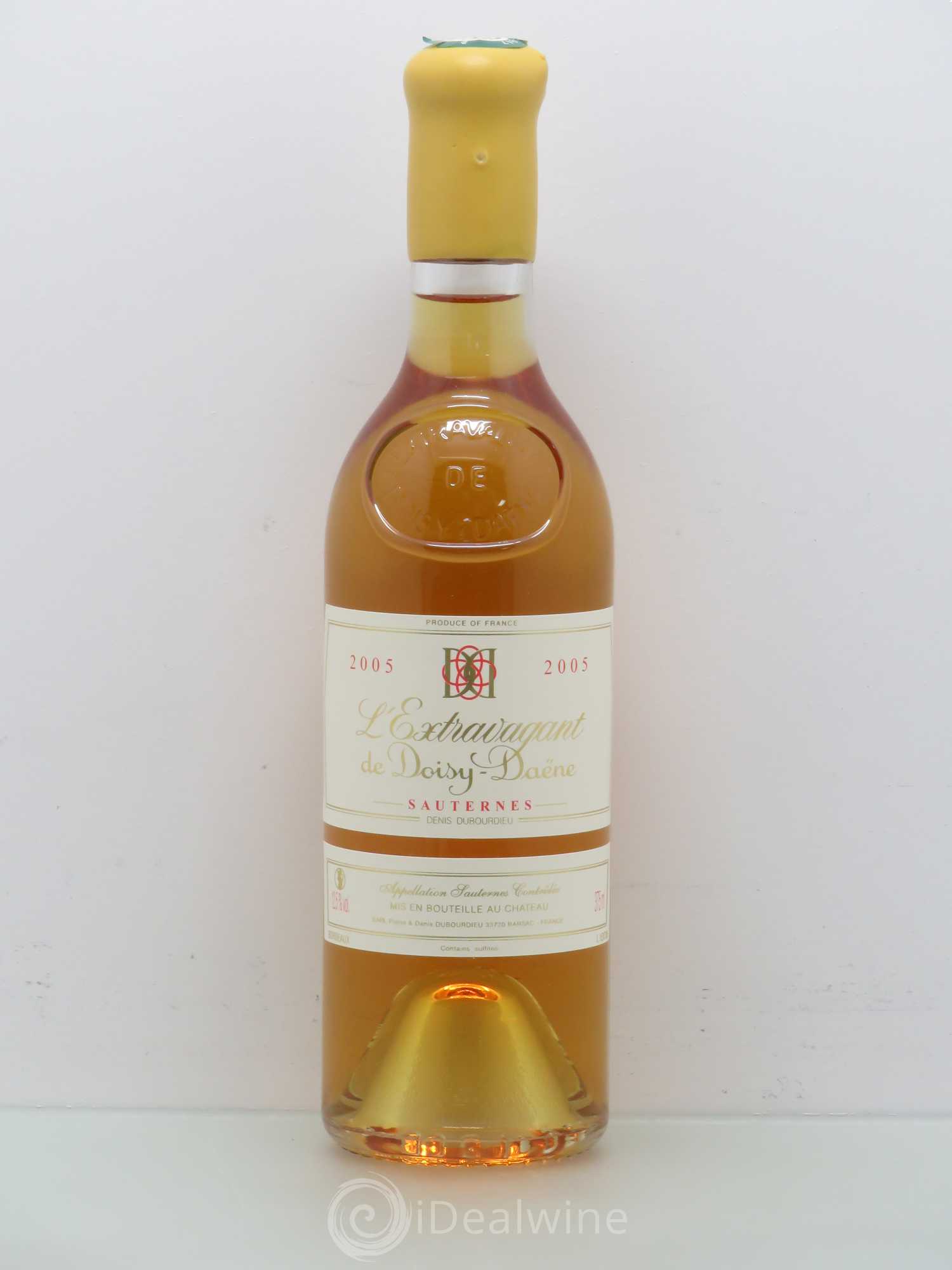 L'Extravagant de Doisy Daëne 2005 - Posten von 1 Demi-Flasche - 0