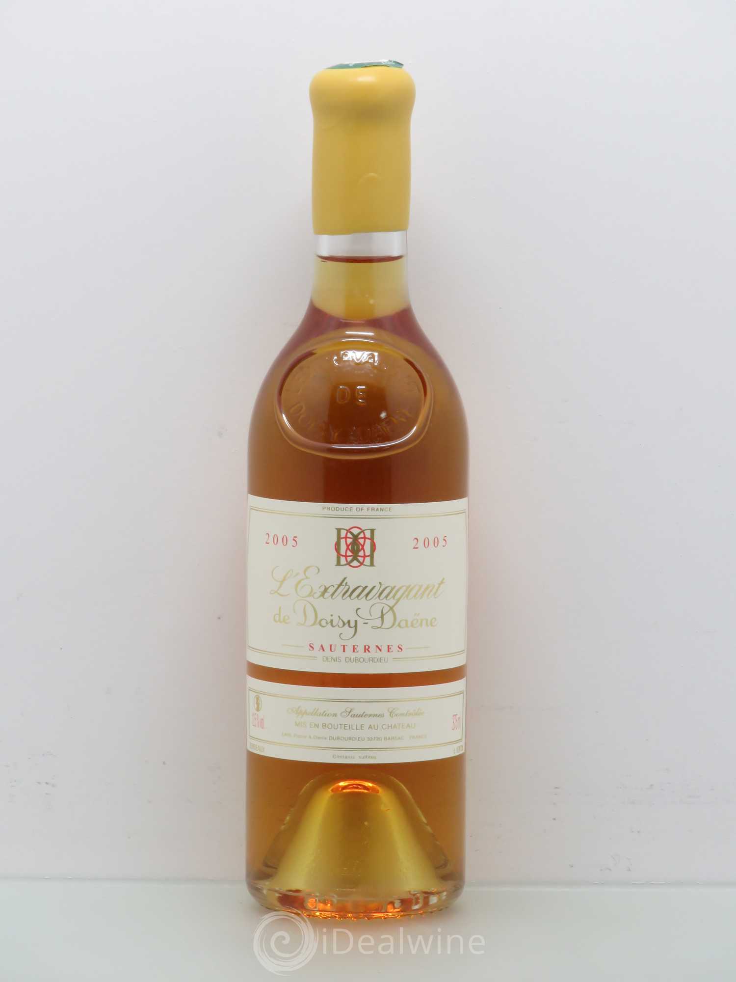 L'Extravagant de Doisy Daëne 2005 - Posten von 1 Demi-Flasche - 0