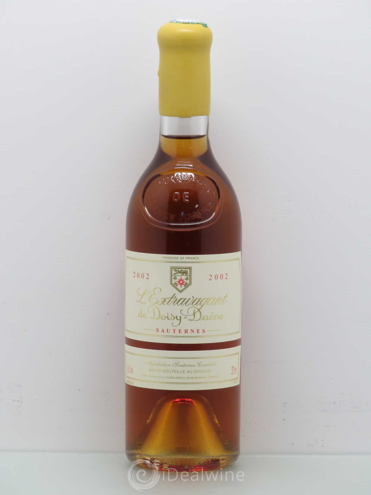 L'Extravagant de Doisy Daëne 2002 - Posten von 1 Demi-Flasche - 0
