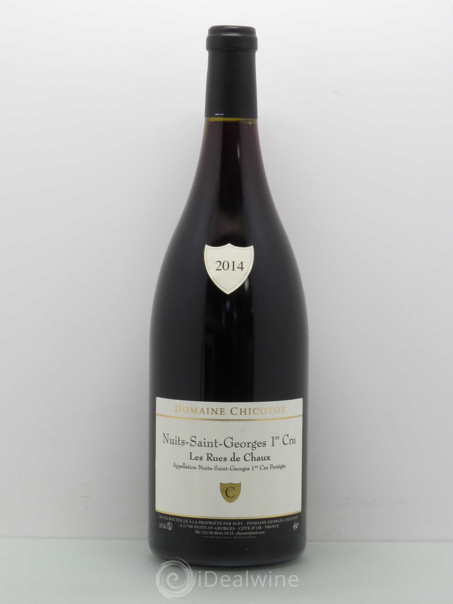 Nuits-Saint-Georges 1er Cru Georges & Pascale Chicotot Rue De Chaux 2014 - Posten von 1 Magnum - 0