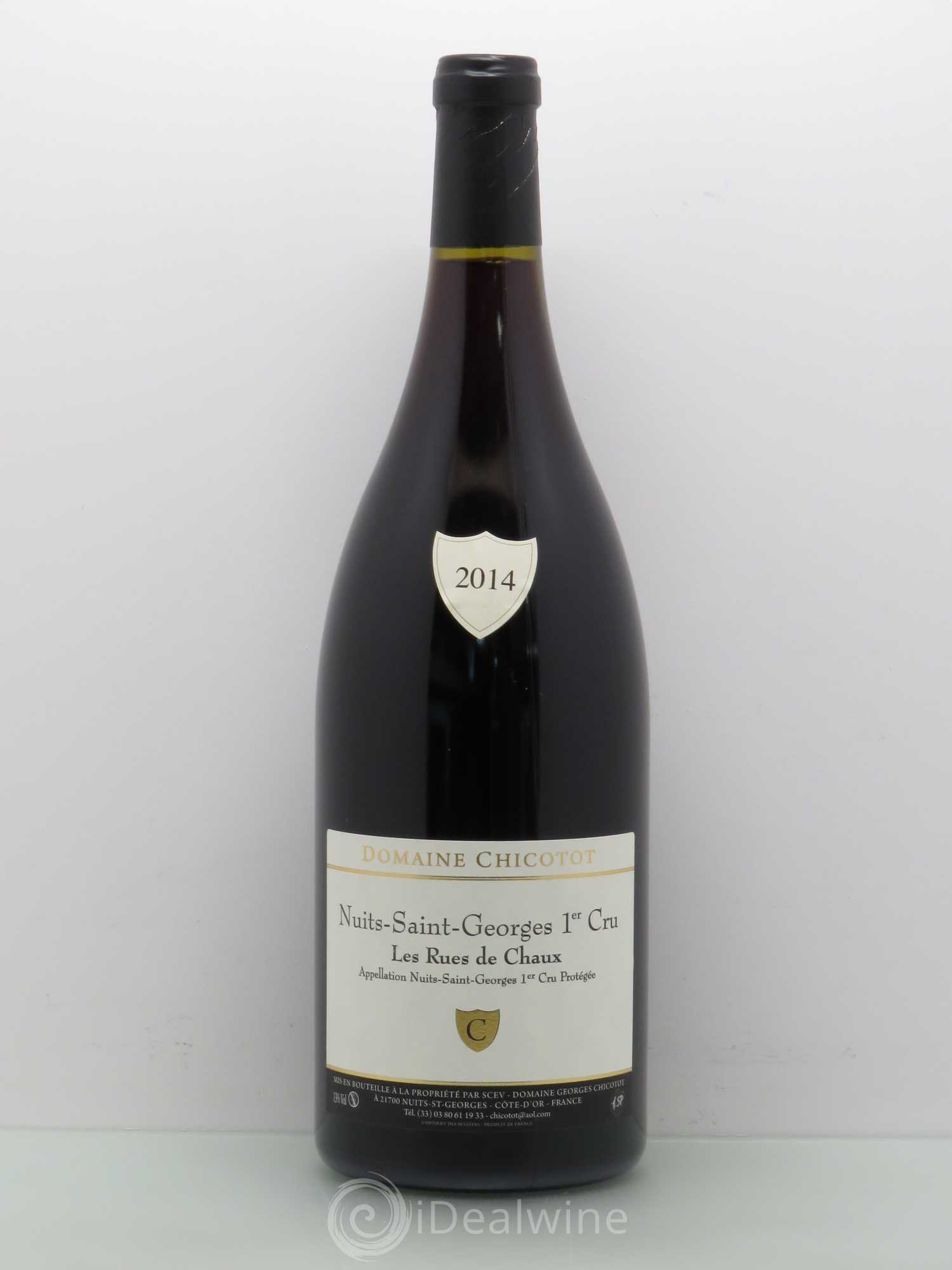 Nuits-Saint-Georges 1er Cru Georges & Pascale Chicotot Rue De Chaux 2014 - Posten von 1 Magnum - 0