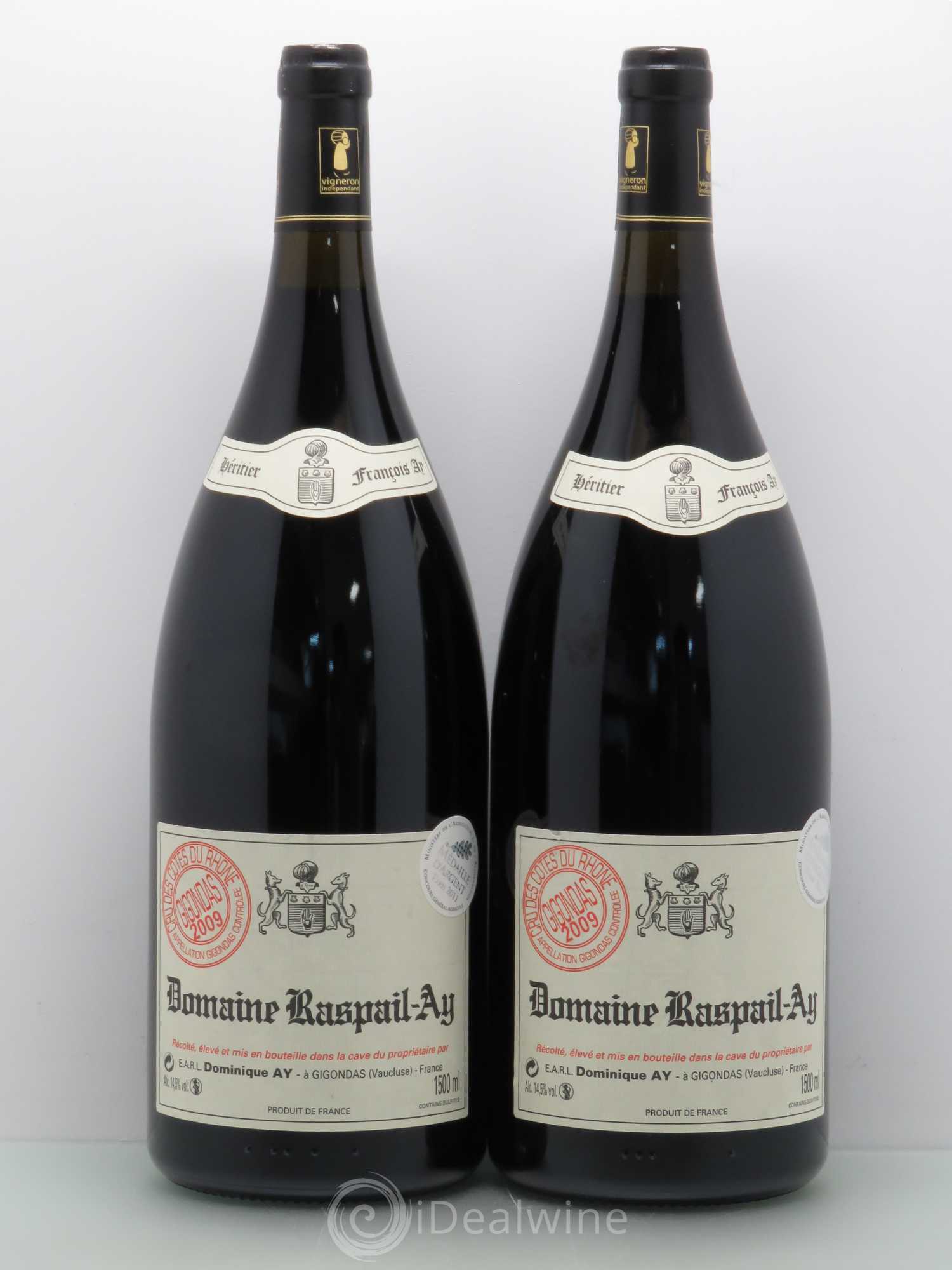 Gigondas Château Raspail Ay 2009 - Posten von 2 Magnum - 0