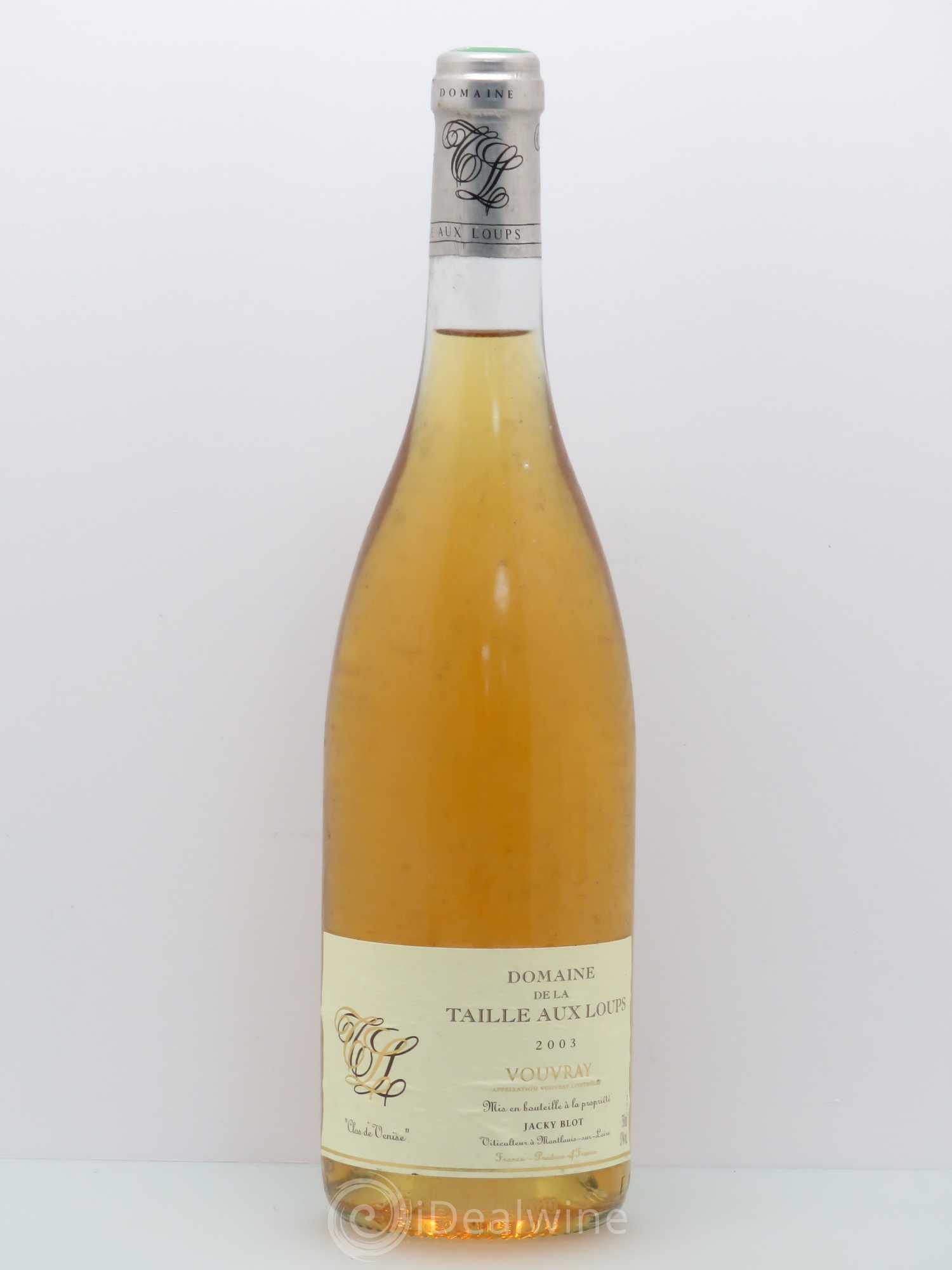 Vouvray Clos de Venise La Taille aux Loups 2003 - Posten von 1 Flasche - 0