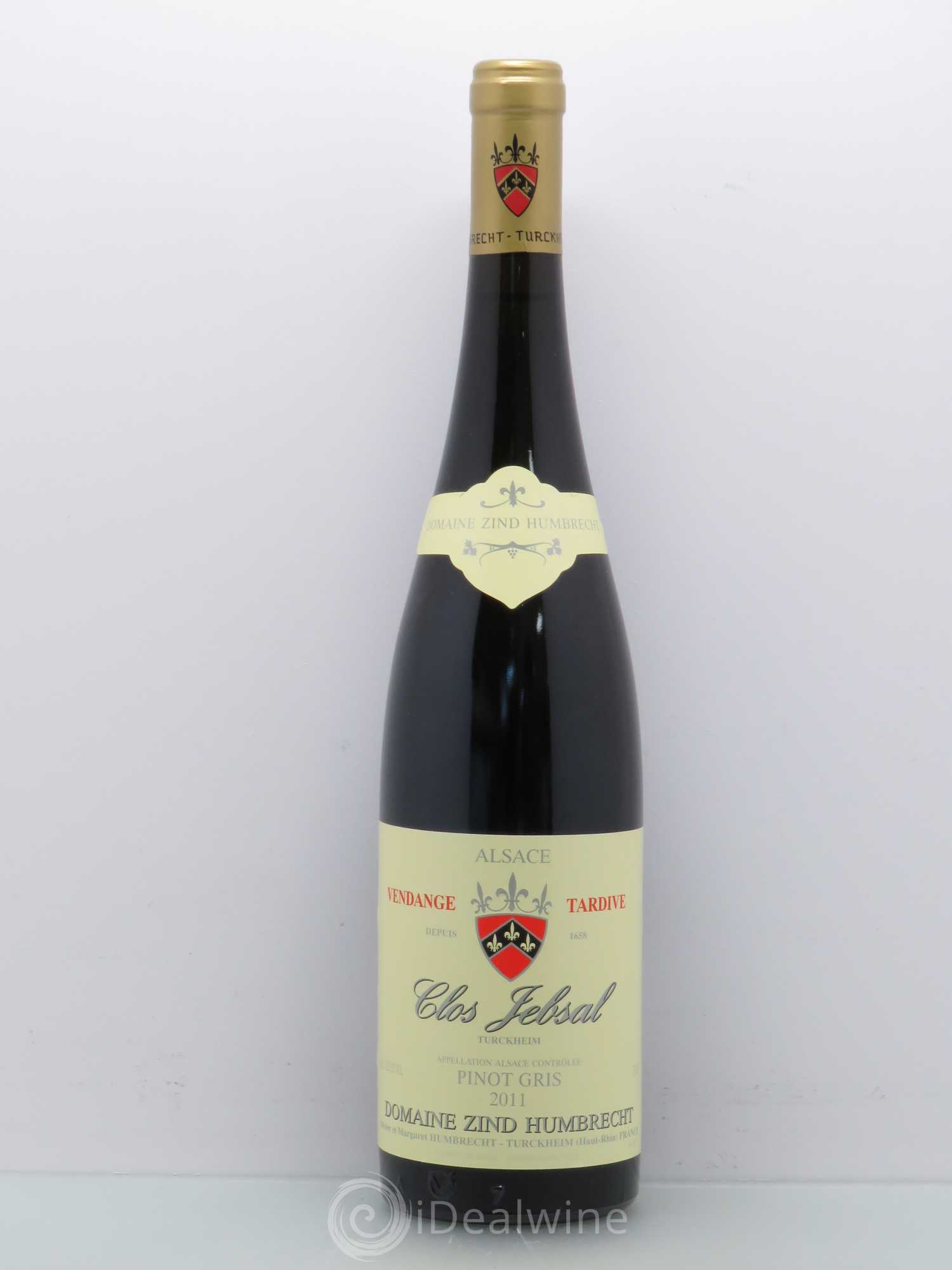 Alsace Pinot Gris Clos Jebsal Vendanges Tardives Zind-Humbrecht (Domaine) 2011 - Lotto di 1 bottiglia - 0