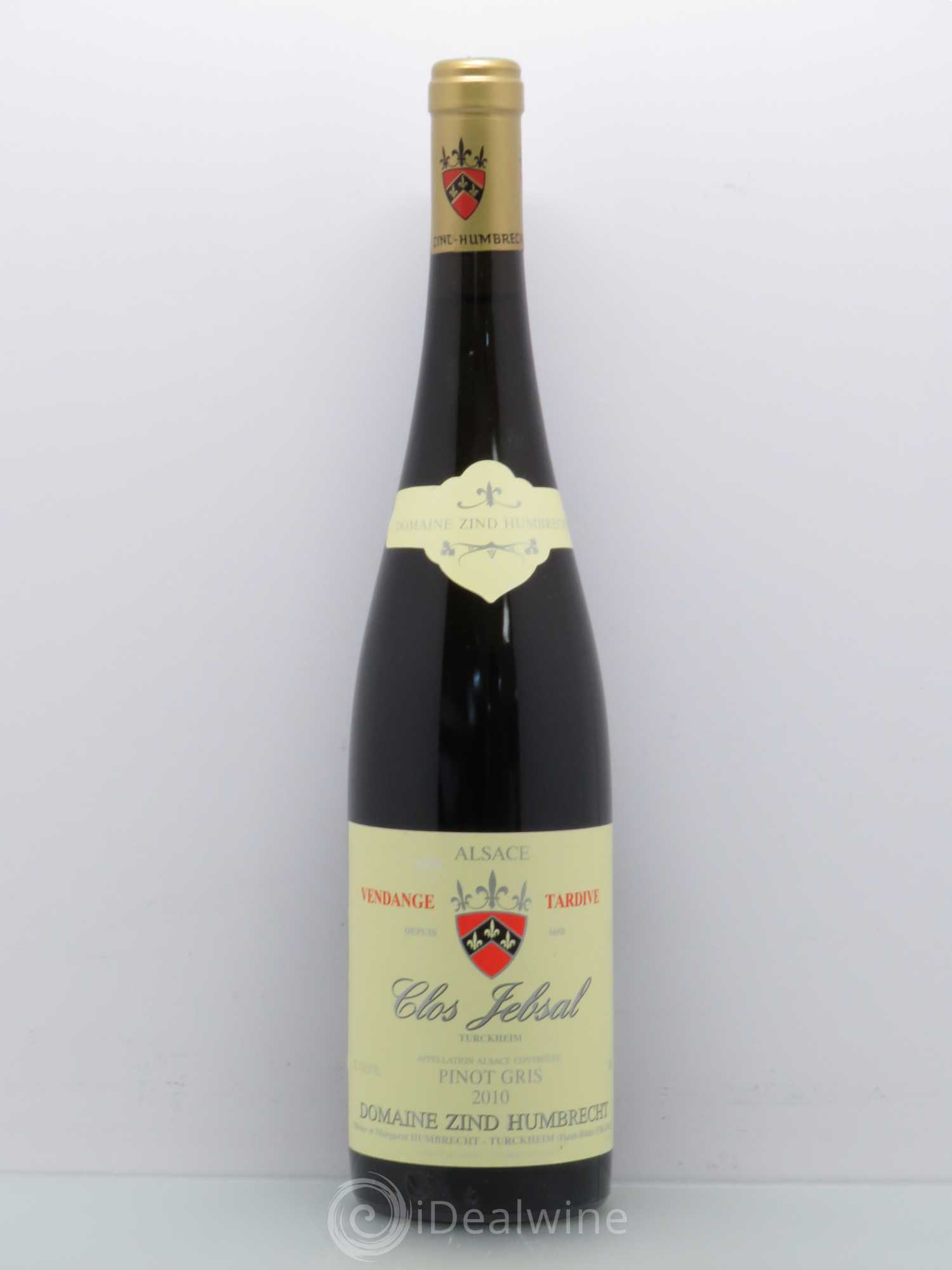 Alsace Pinot Gris Clos Jebsal Vendanges Tardives Zind-Humbrecht (Domaine) 2010 - Lotto di 1 bottiglia - 0