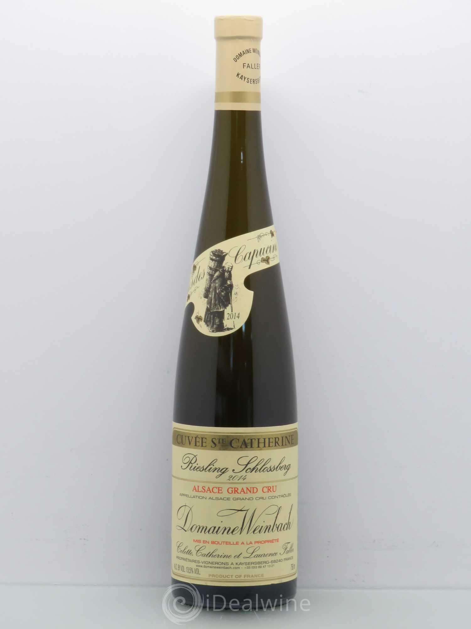 Alsace Grand Cru Schlossberg Riesling Weinbach (Domaine) Cuvee St Catherine 2014 - Posten von 1 Flasche - 0