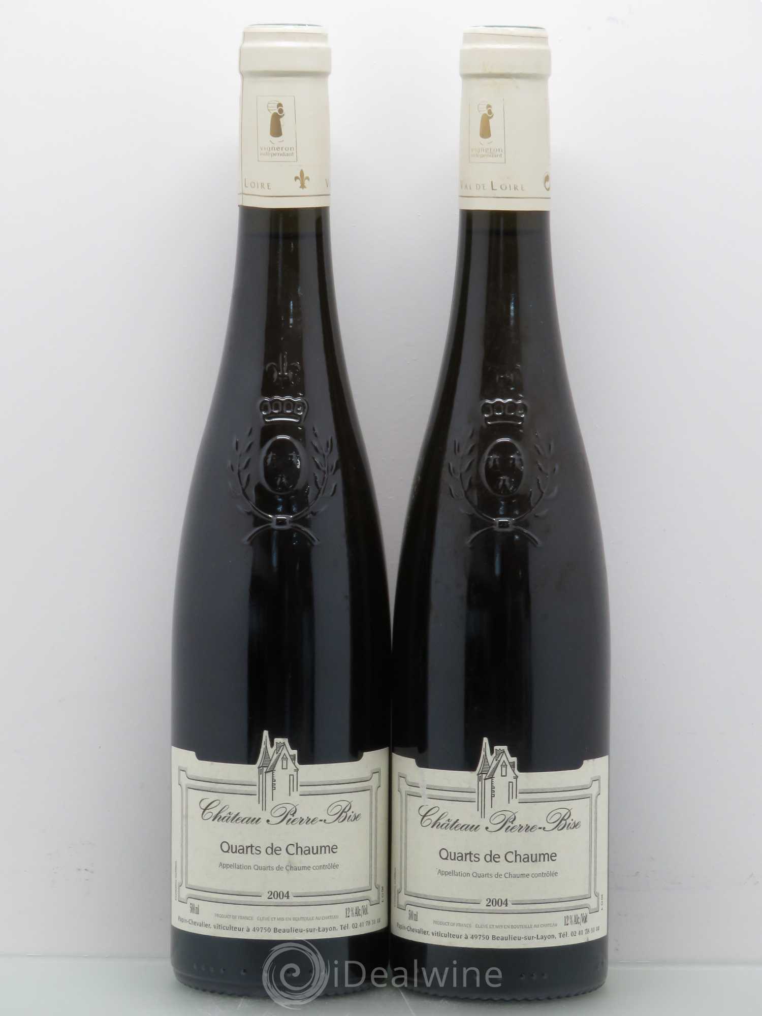 Quarts de Chaume Château Pierre Bise (50cl) 2004 - Lotto di 2 bottiglie - 0