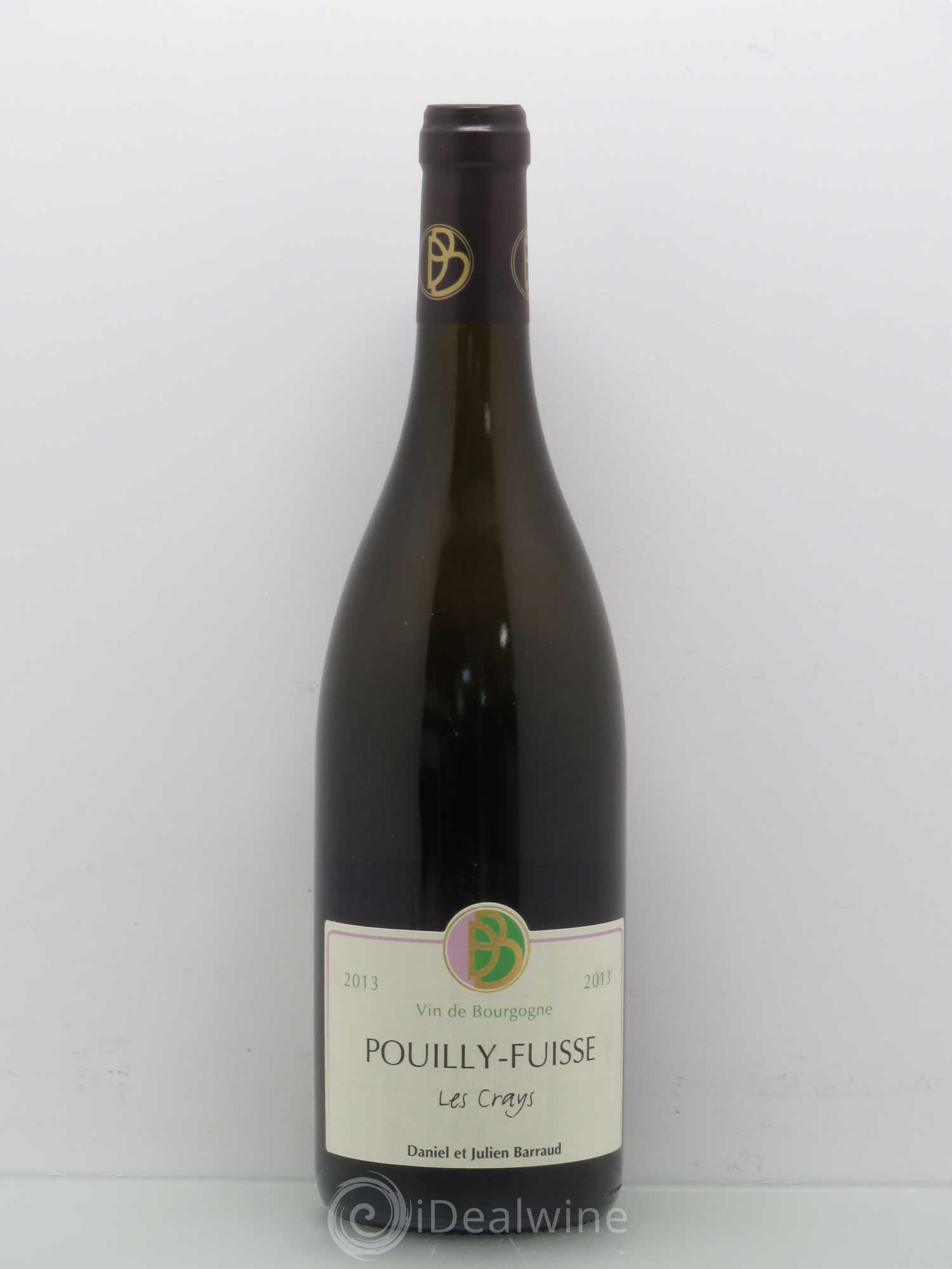 Pouilly-Fuissé Domaine Barraud Les Crays 2013 - Posten von 1 Flasche - 0