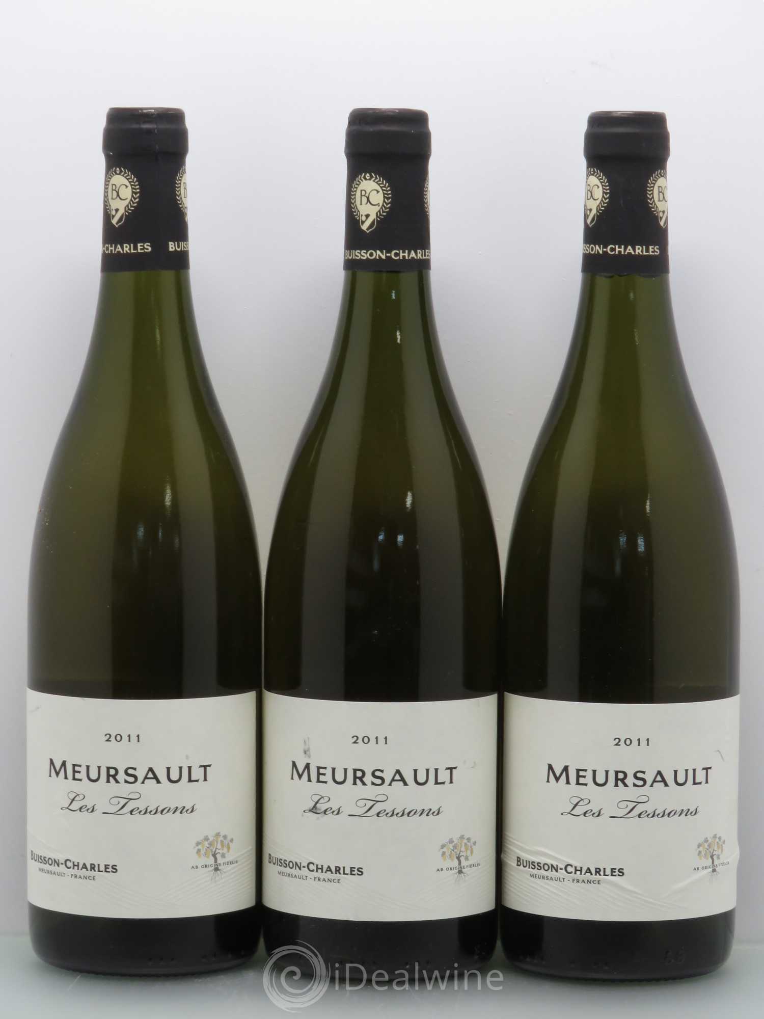 Meursault Domaine Buisson-Charles Tessons 2011 - Posten von 3 Flaschen - 0