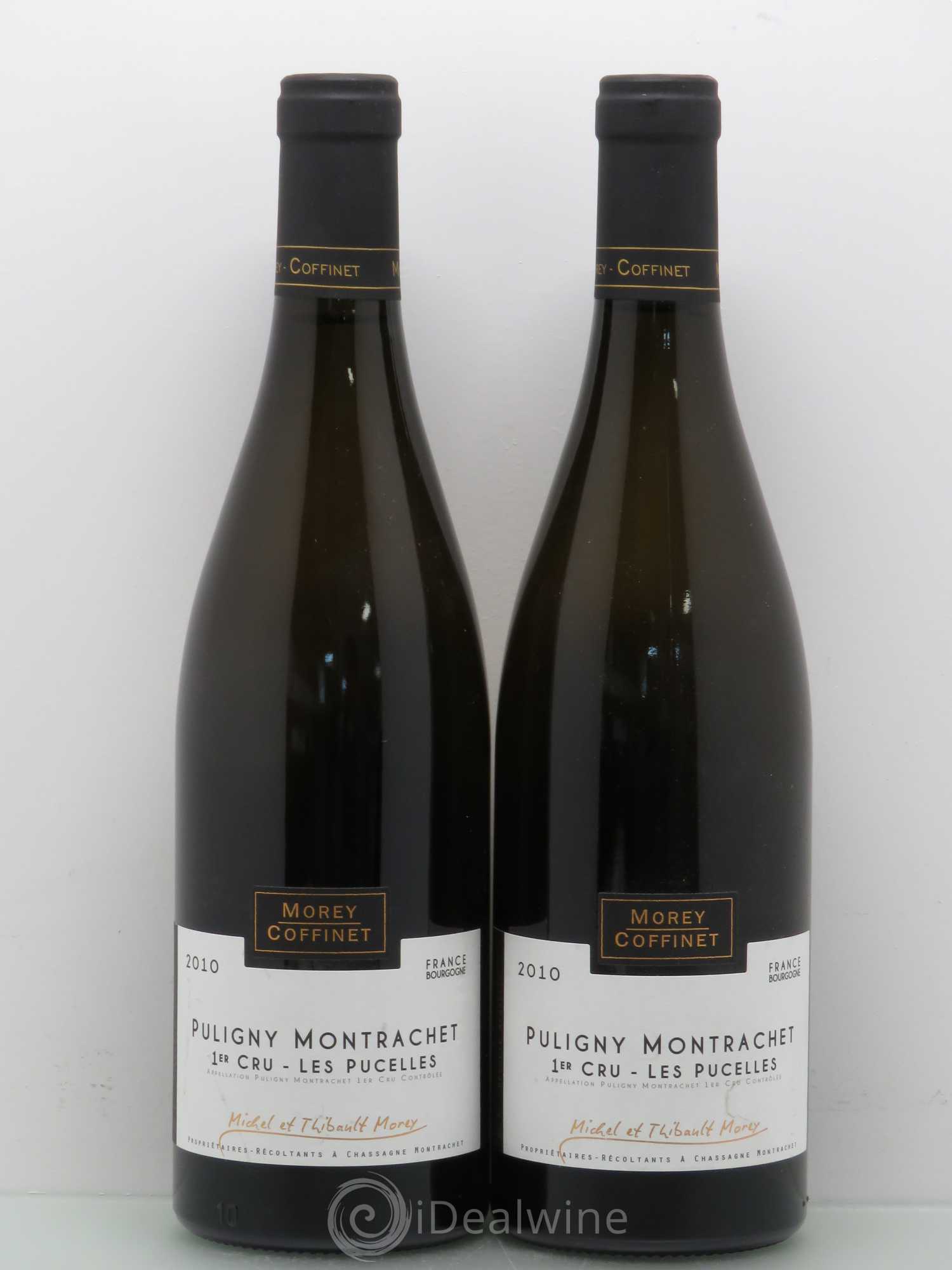 Puligny-Montrachet 1er Cru Domaine Morey Coffinet Pucelles 2010 - Posten von 2 Flaschen - 0