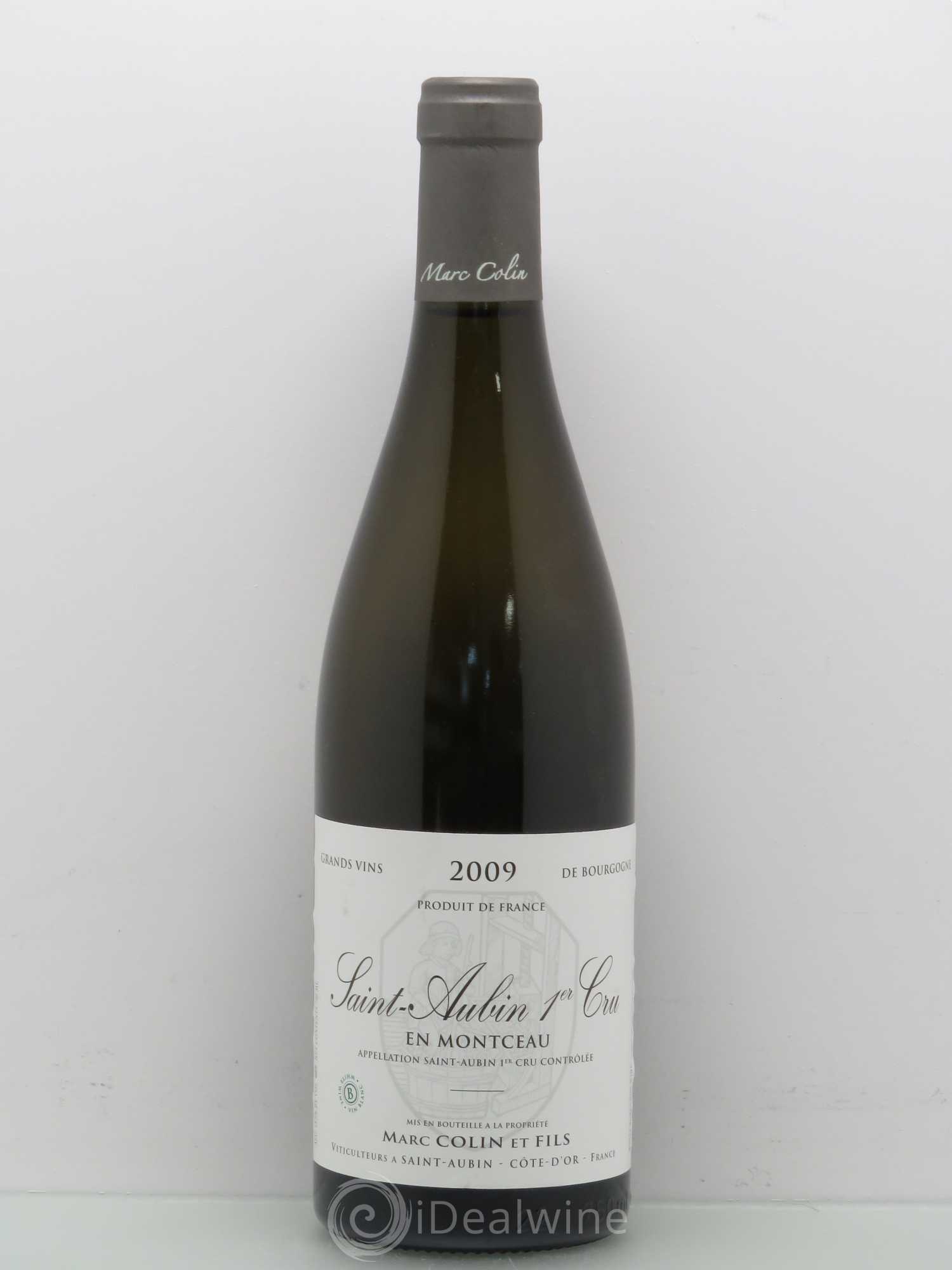 Saint-Aubin 1er Cru En Montceau Marc Colin & Fils 2009 - Lot de 1 bouteille - 0