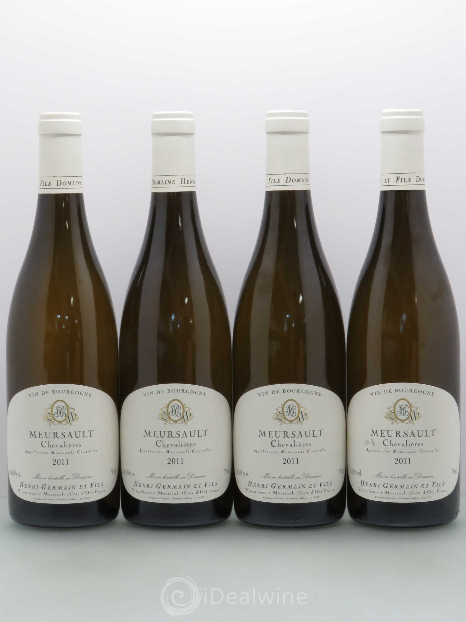 Meursault Henri Germain Chevalières 2011 - Posten von 4 Flaschen - 0