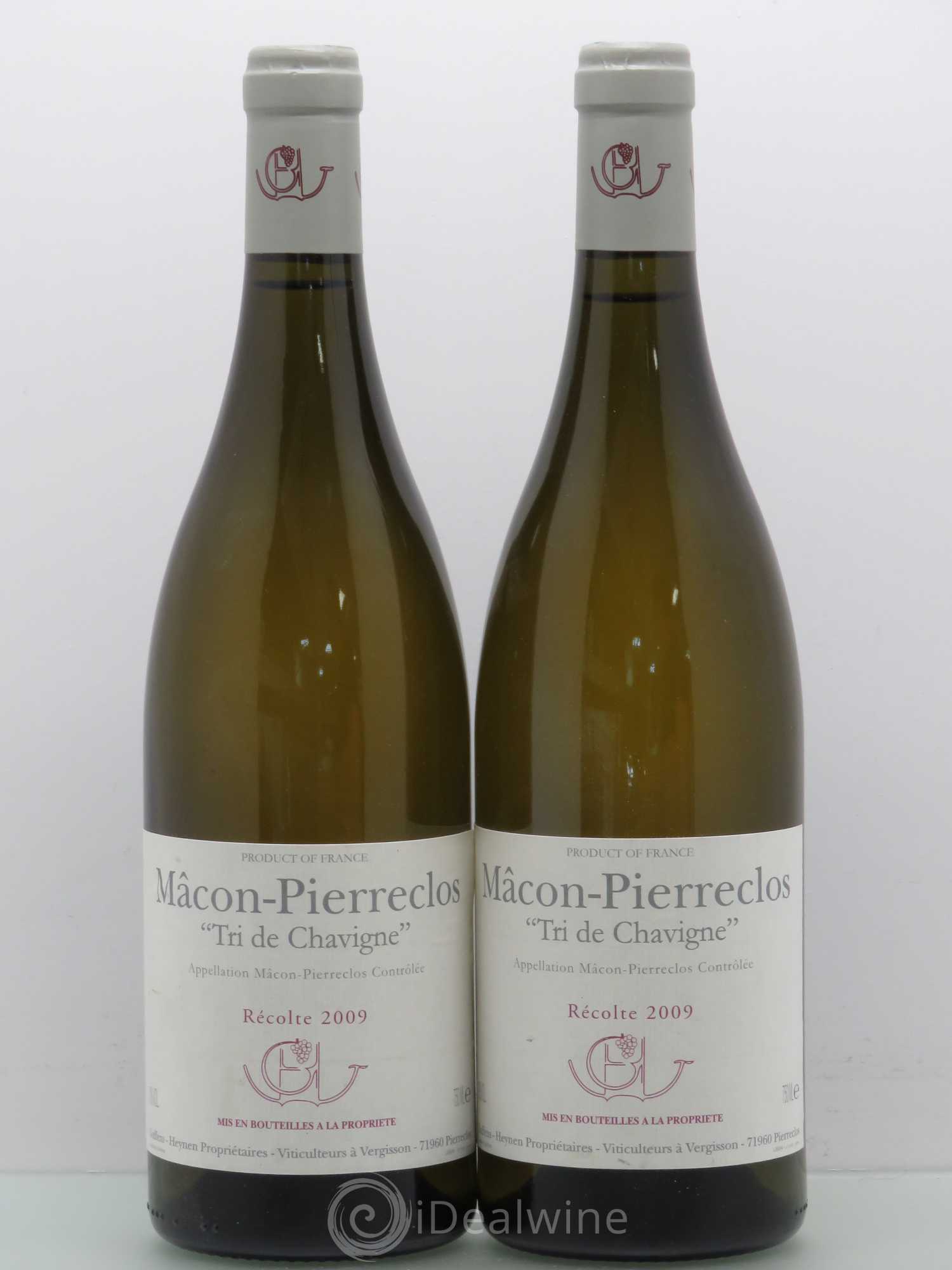 Mâcon-Pierreclos Tri de Chavigne Guffens-Heynen 2009 - Lot de 2 bouteilles - 0