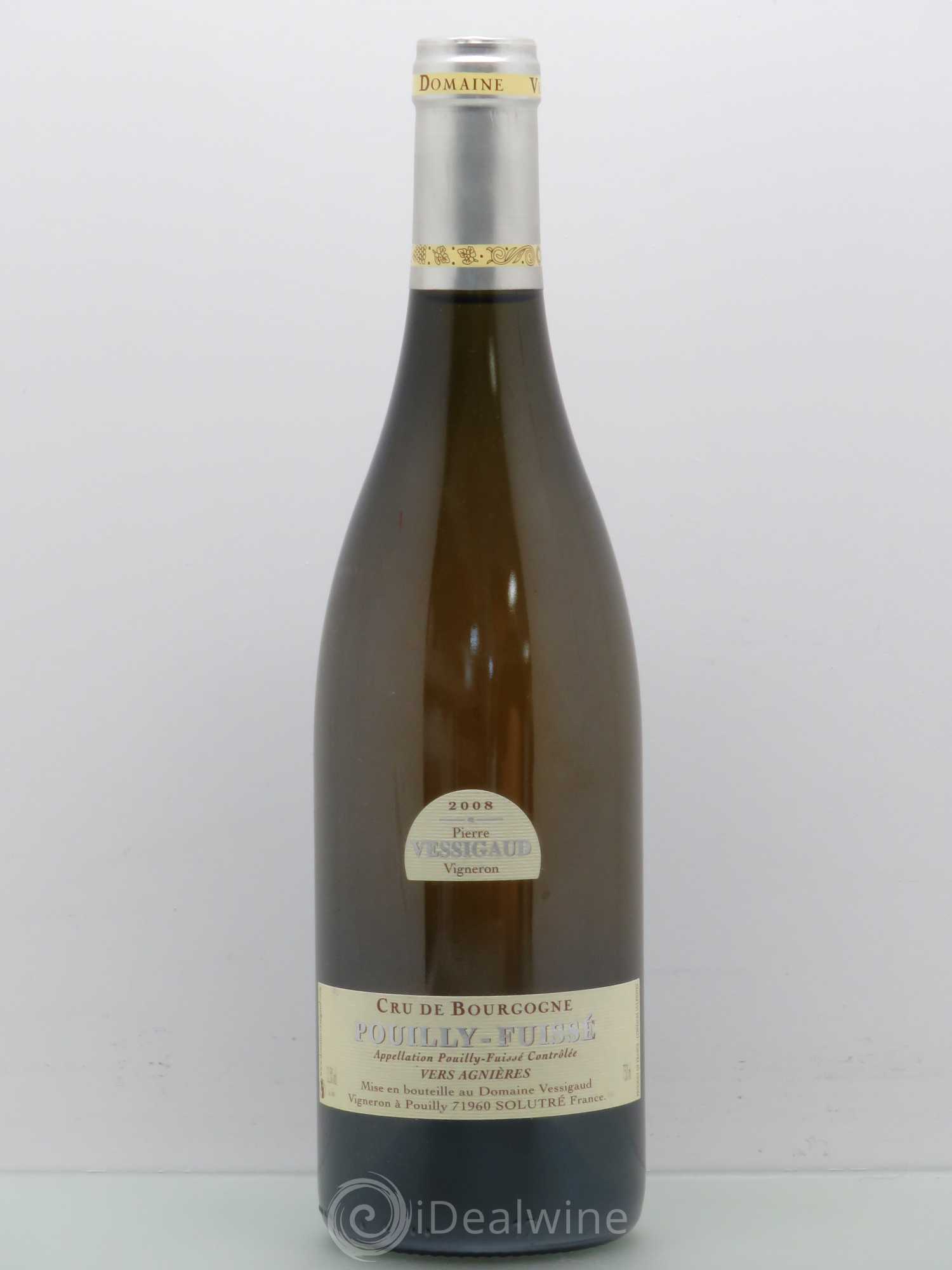 Pouilly-Fuissé Pierre Vessigaud Vers Agnieres 2008 - Posten von 1 Flasche - 0