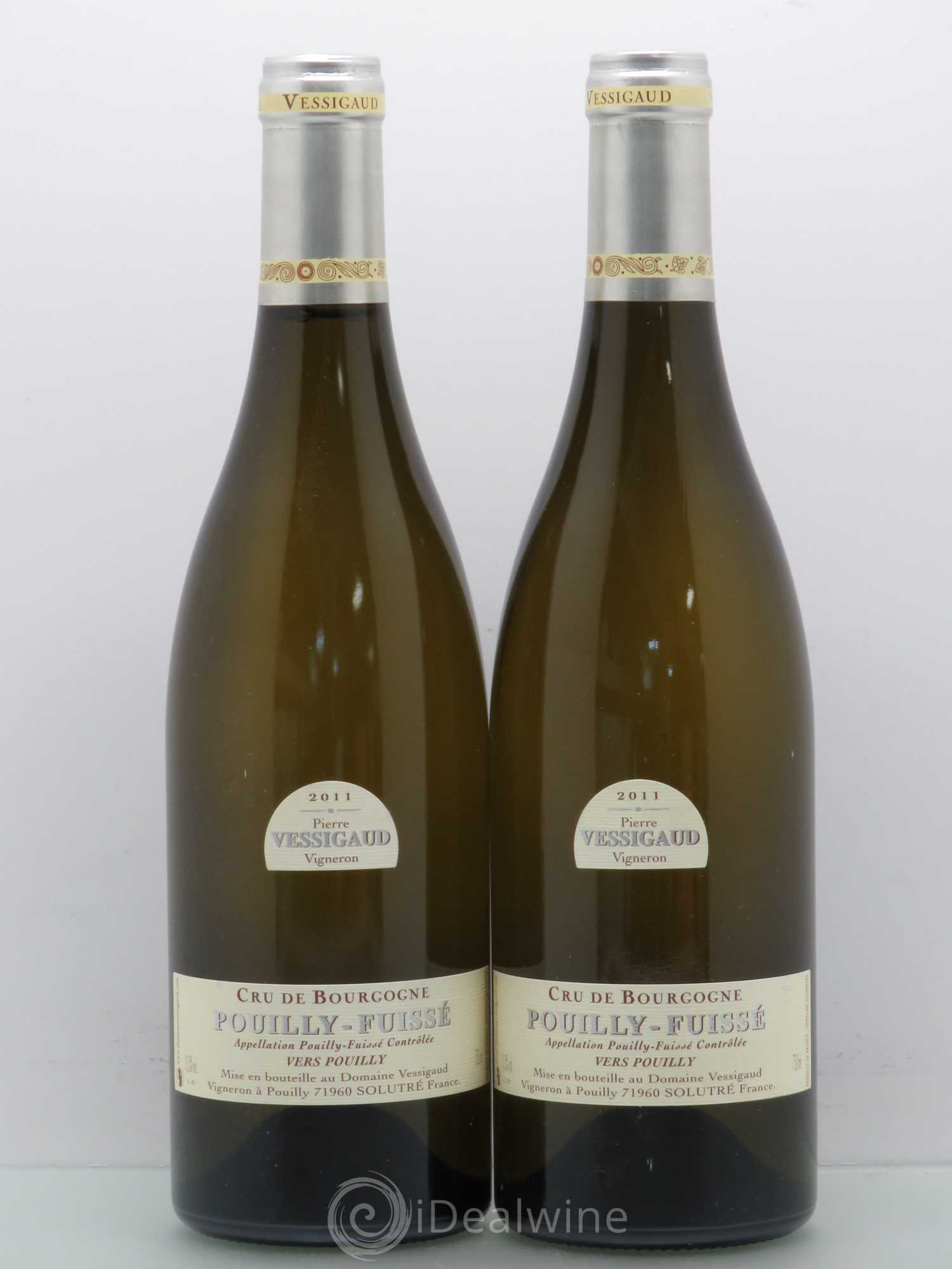 Pouilly-Fuissé Pierre Vessigaud Vers Pouilly (sans prix de réserve) 2011 - Posten von 2 Flaschen - 0