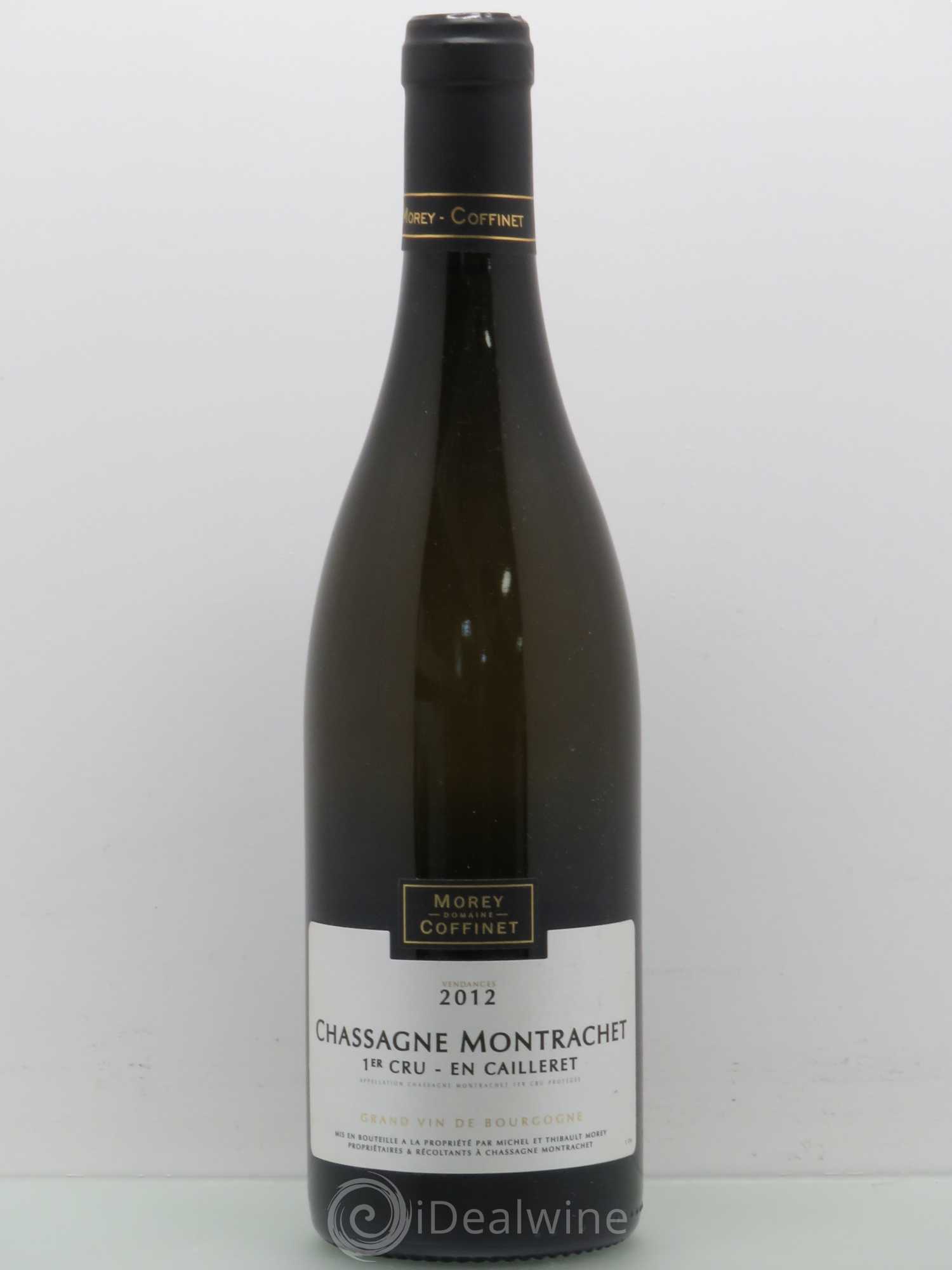 Chassagne-Montrachet 1er Cru Domaine Morey Coffinet Caillerets 2012 - Posten von 1 Flasche - 0