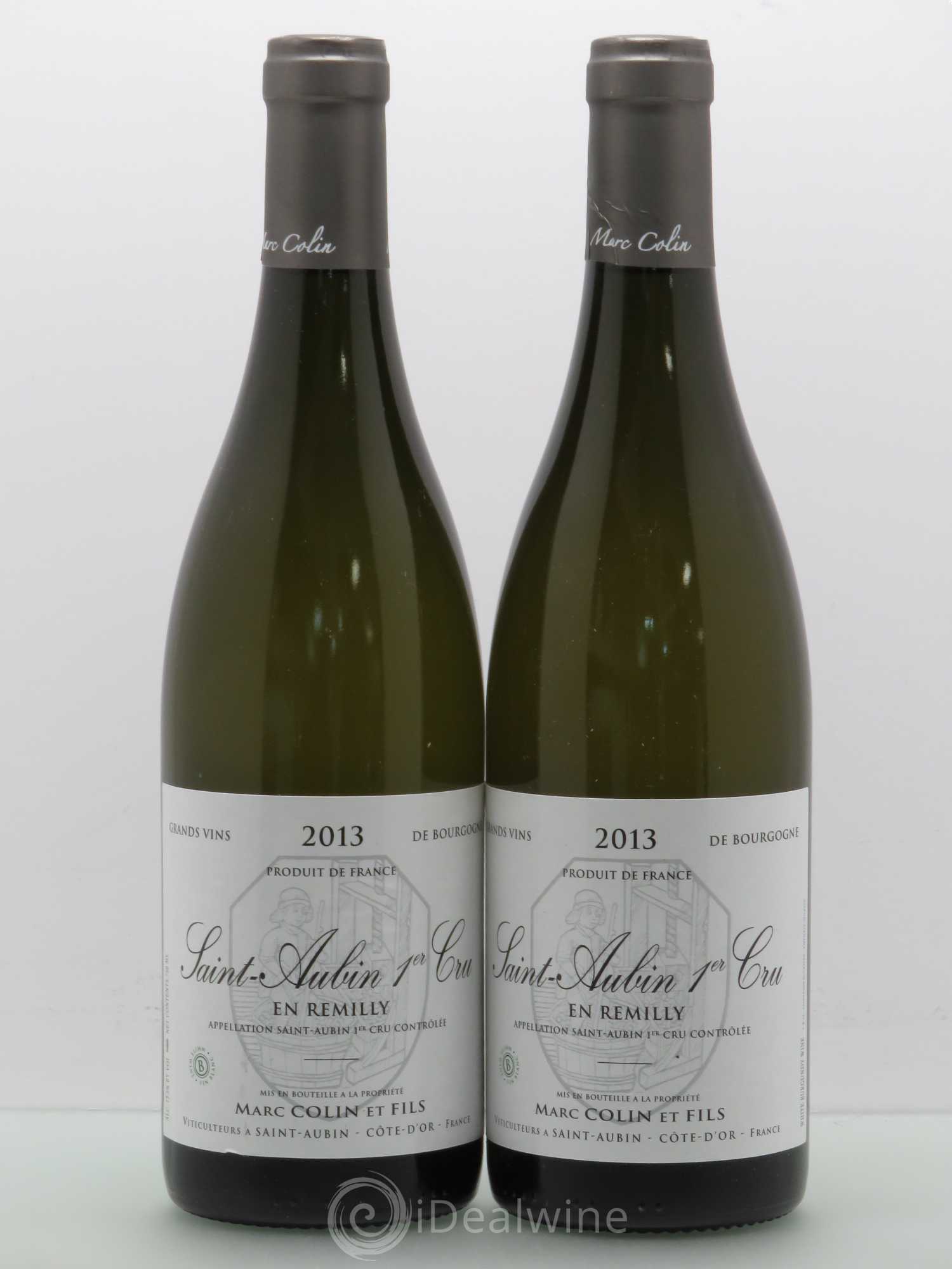 Saint-Aubin 1er Cru En Rémilly Marc Colin & Fils 2013 - Lot de 2 bouteilles - 0