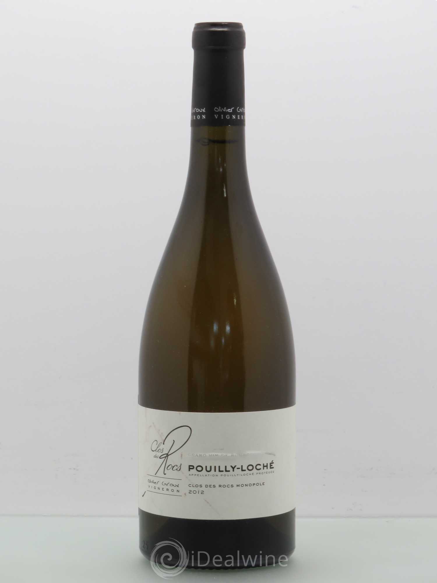 Bourgogne Clos des Rocs Pouilly Loché Monopole 2012 - Posten von 1 Flasche - 0