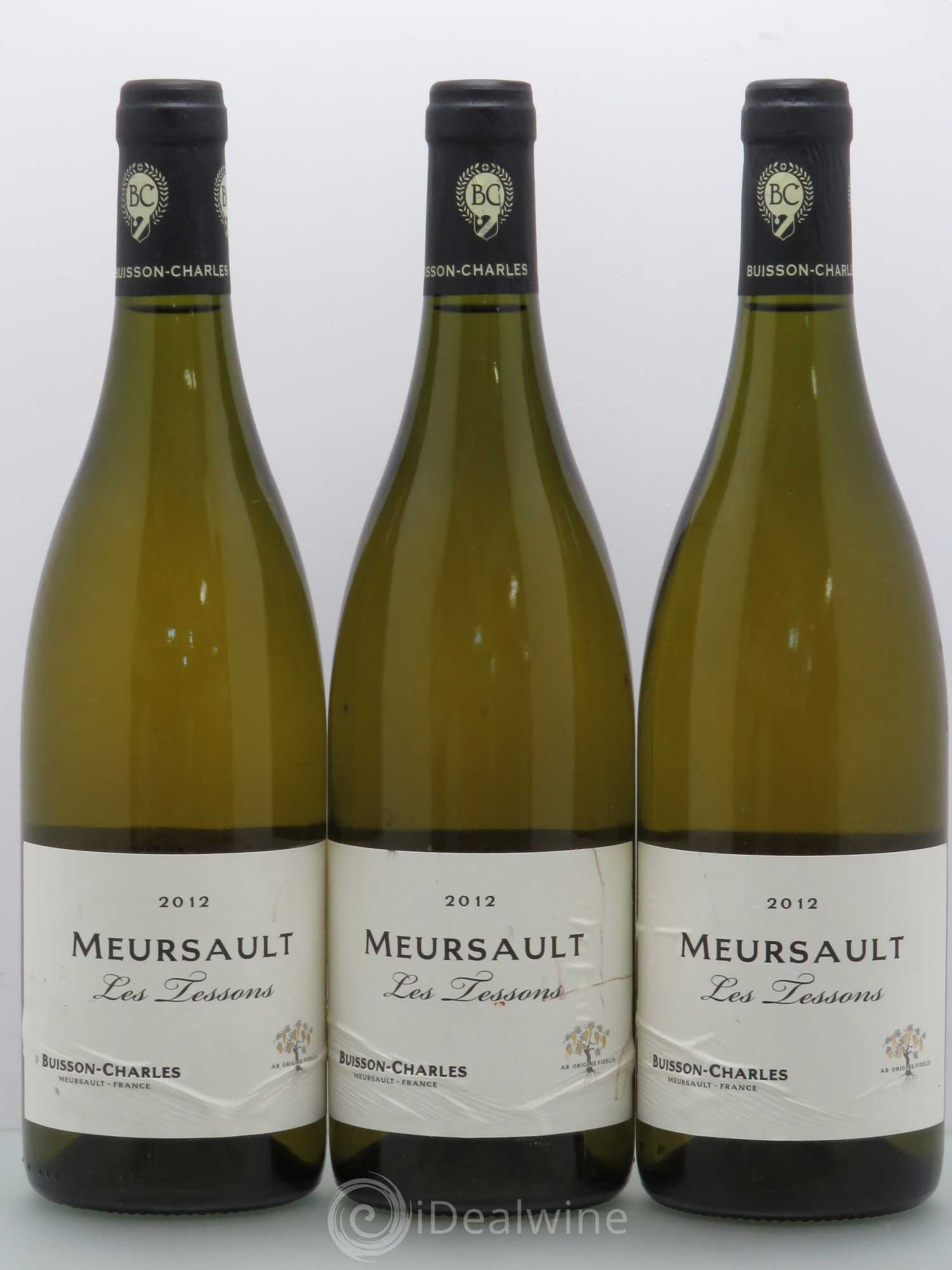 Meursault Domaine Buisson-Charles Tessons 2012 - Posten von 3 Flaschen - 0