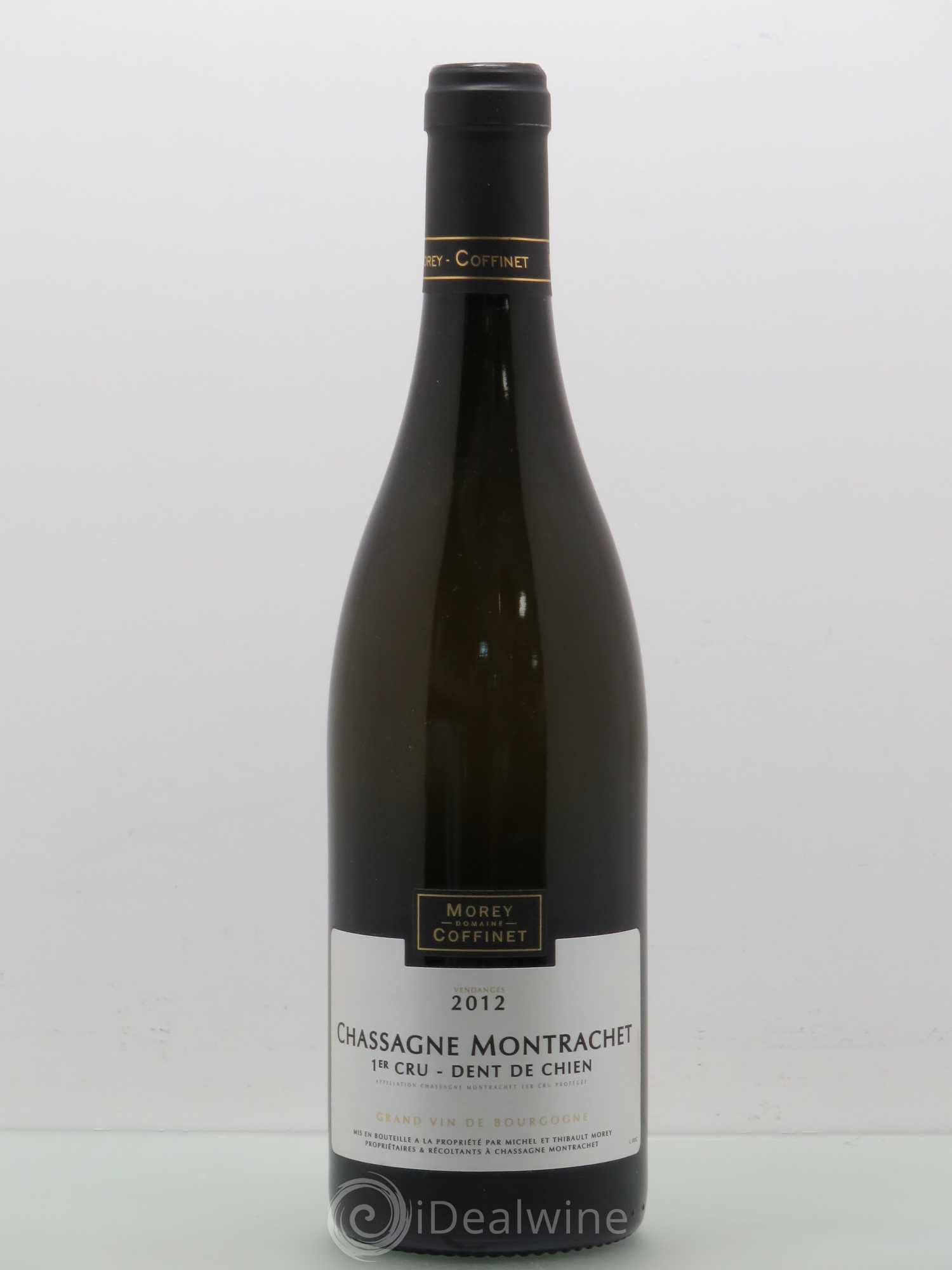 Chassagne-Montrachet 1er Cru Domaine Morey Coffinet Dents De Chien 2012 - Posten von 1 Flasche - 0