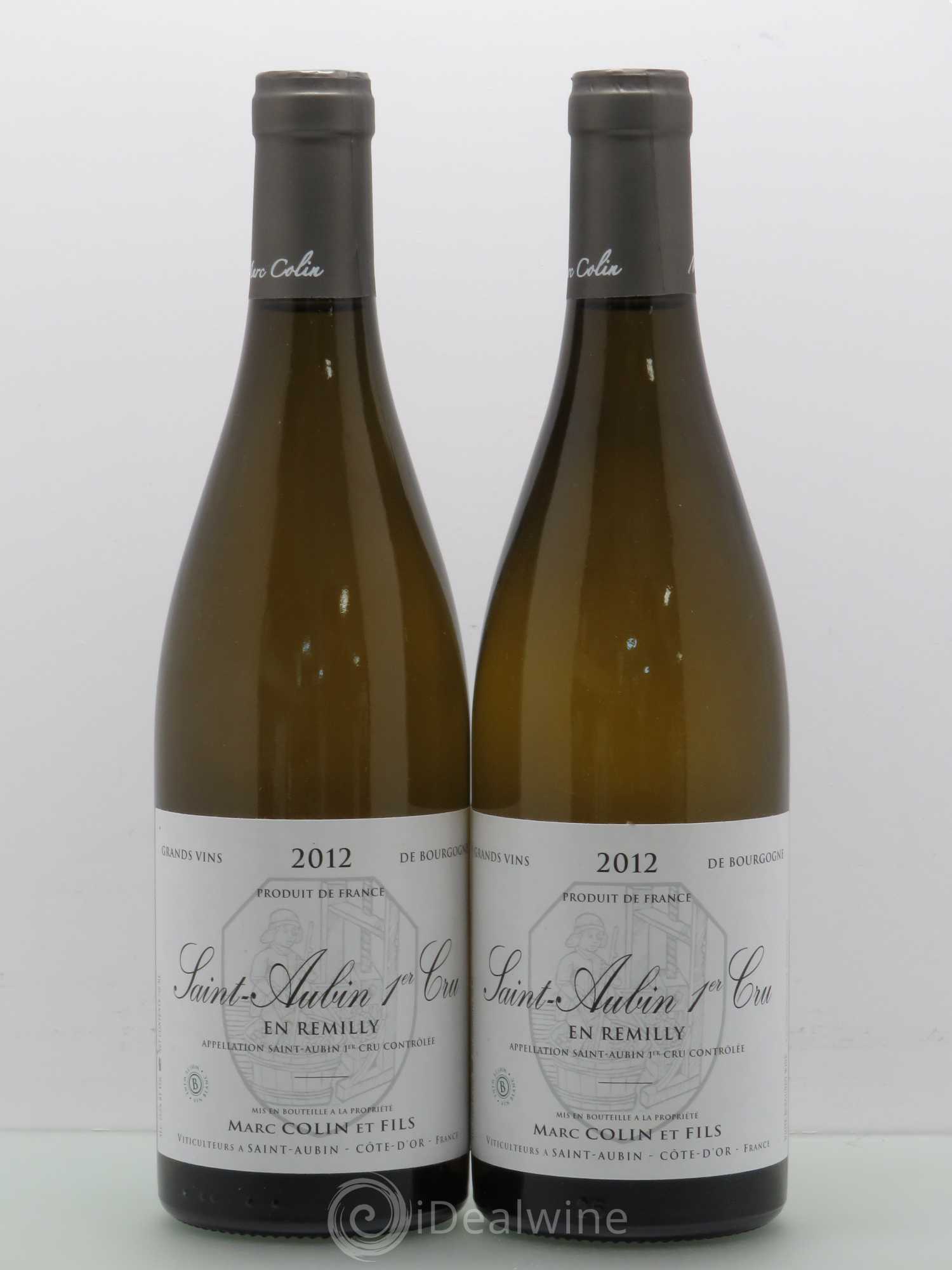 Saint-Aubin 1er Cru En Rémilly Marc Colin & Fils 2012 - Lot de 2 bouteilles - 0