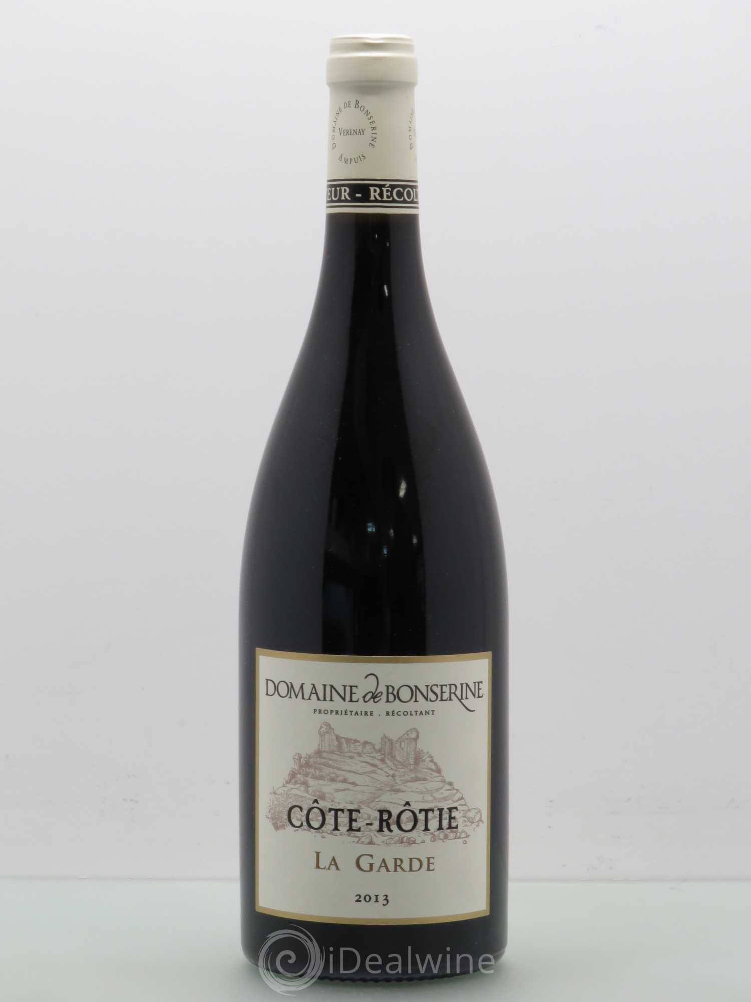 Côte-Rôtie La Garde Bonserine (Domaine de) 2013 - Lot de 1 bouteille - 0