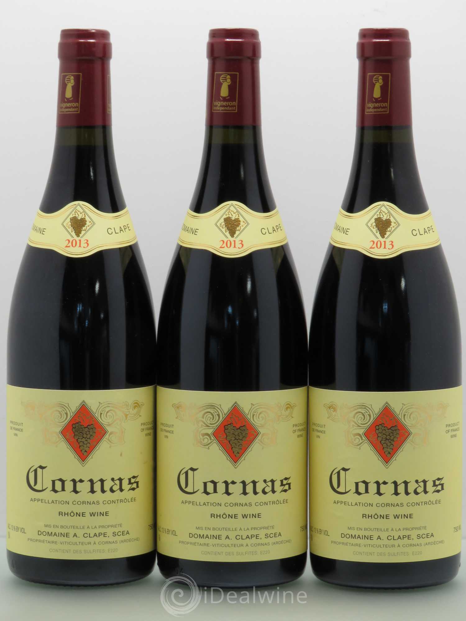 Cornas Auguste Clape 2013 - Posten von 3 Flaschen - 0