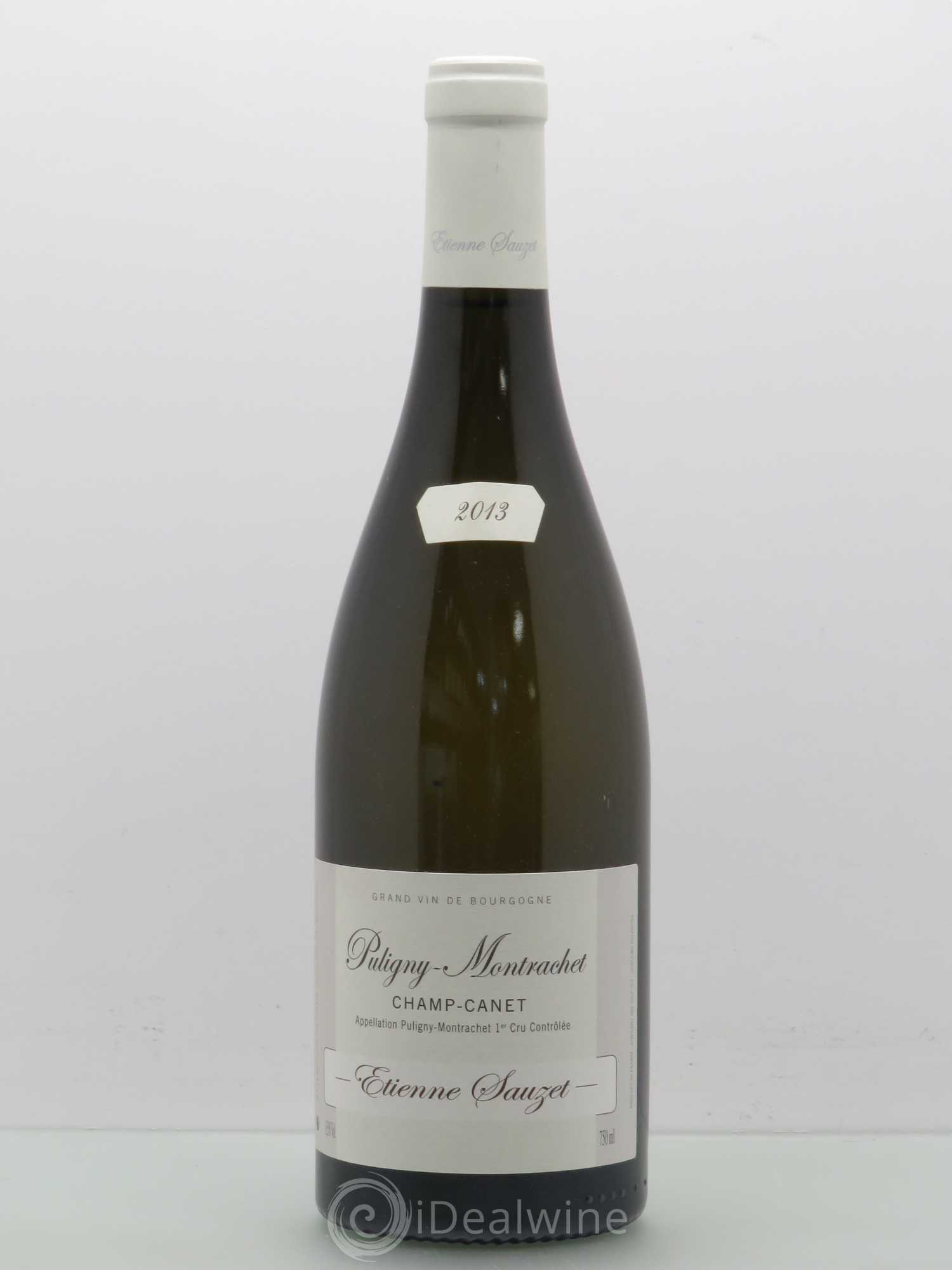 Puligny-Montrachet 1er Cru Champ Canet Etienne Sauzet 2013 - Lot de 1 bouteille - 0