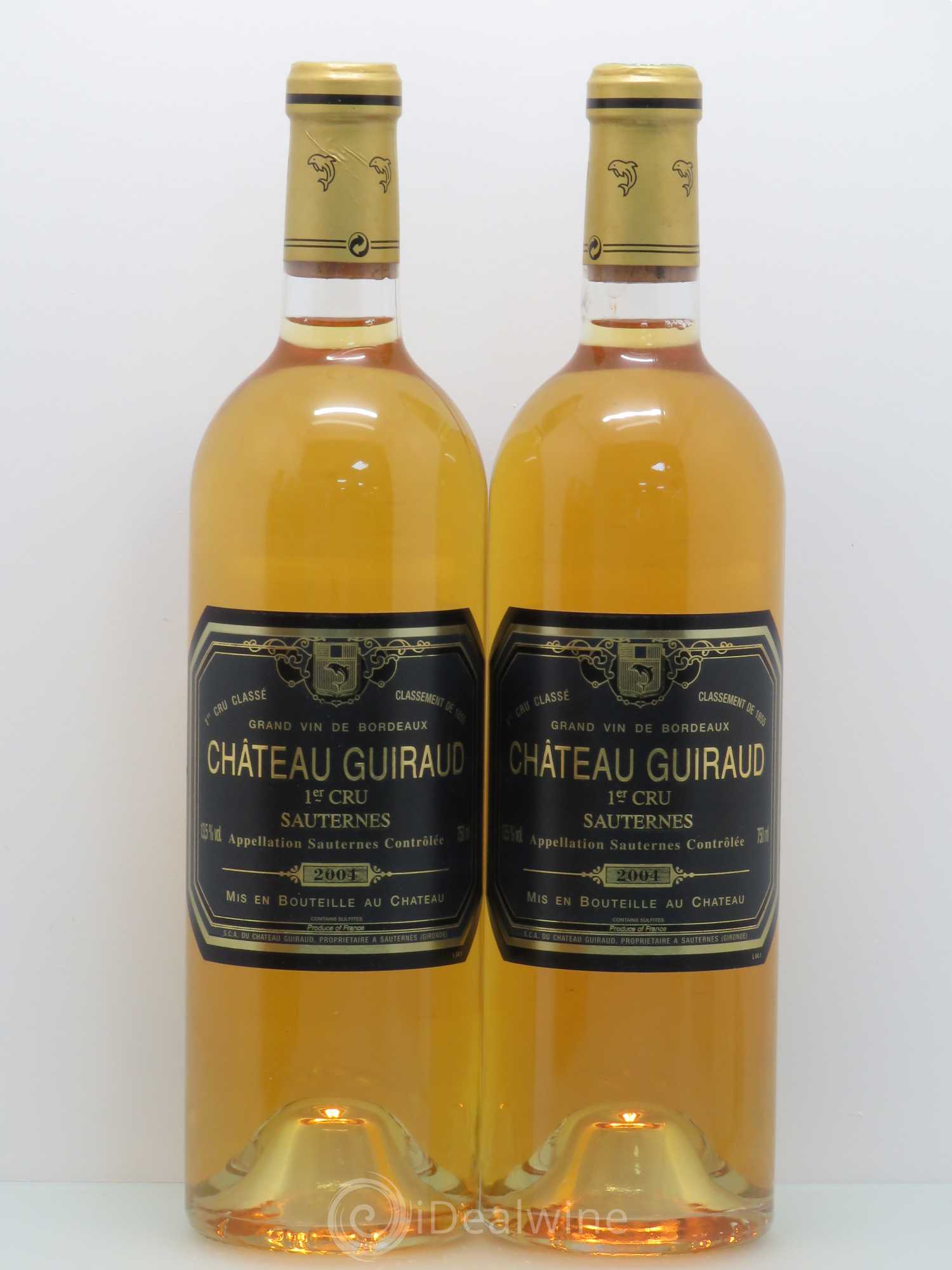 Château Guiraud 1er Grand Cru Classé 2004 - Lotto di 2 bottiglie - 0